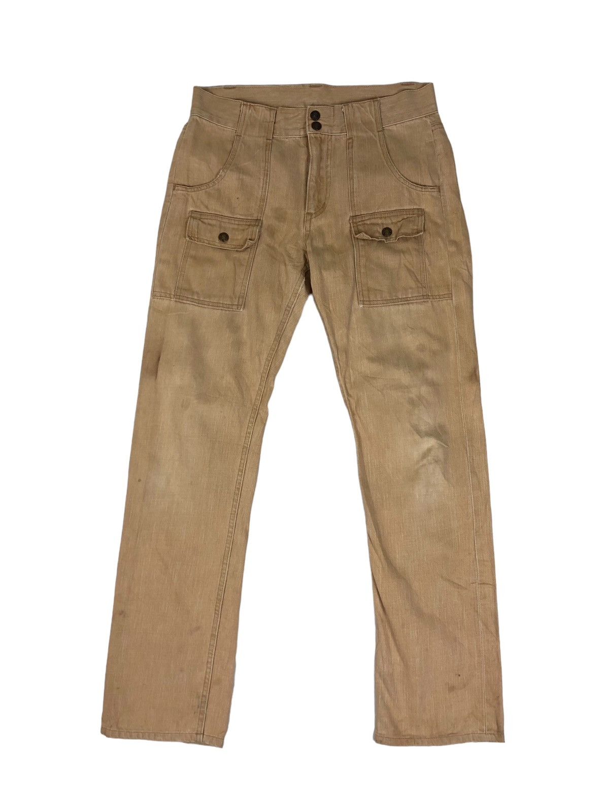 image of Hysteric Glamour Gowest Bushpants Casual Pants in Brown, Men's (Size 30)