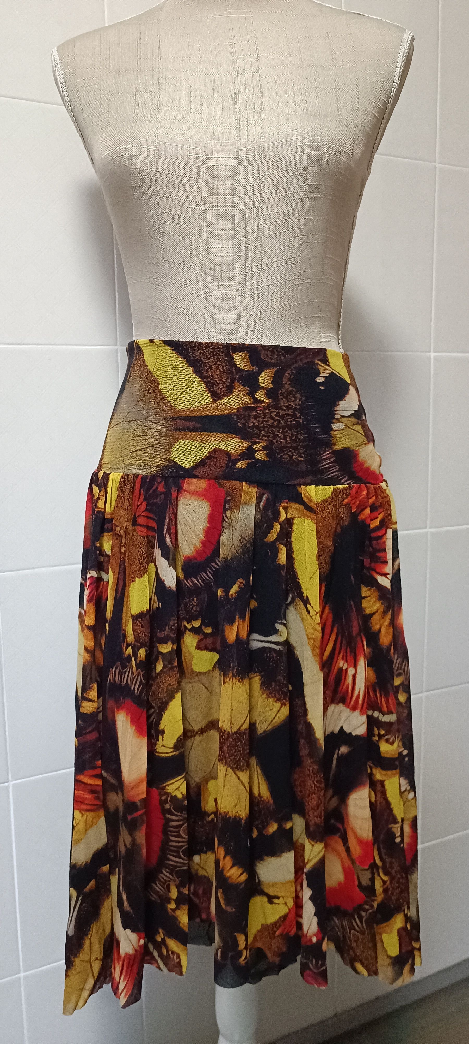 Jean Paul Gaultier 2000's - Butterflies MIDI dress Size S / US 4 / IT 40 - 23 Thumbnail