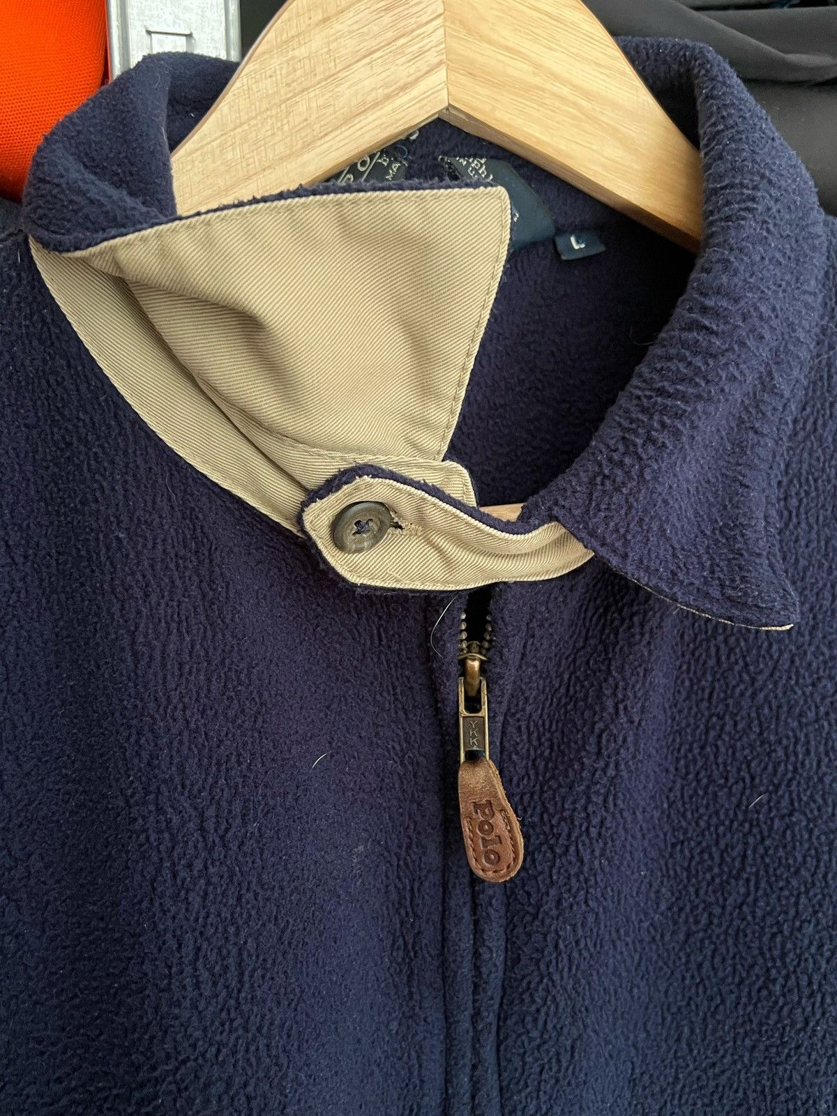 Polo Ralph Lauren × Ralph Lauren × Vintage Vintage Polo Ralph Lauren Fleece Jacket Y2K Bomber Size L Size US L / EU 52-54 / 3 - 3 Thumbnail
