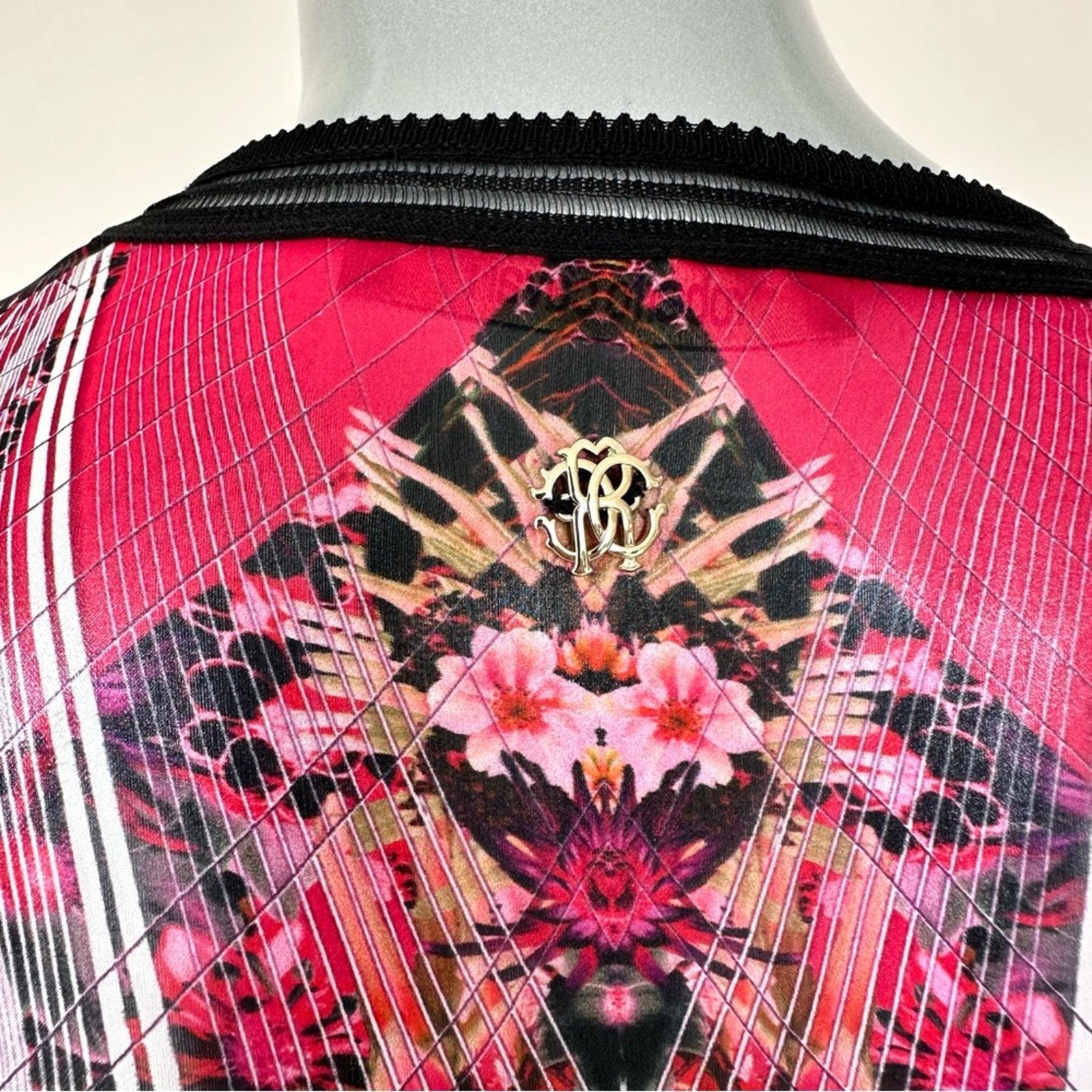 Roberto Cavalli Roberto Cavalli silk blouse size 46IT or 10 US Authentic Size L / US 10 / IT 46 - 3 Thumbnail