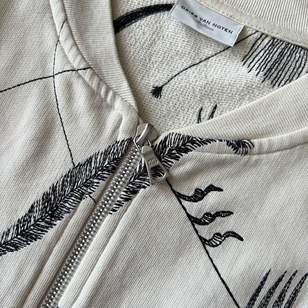 Dries Van Noten Dries Van Noten - Front Zip Sweatshirt Size M / US 6-8 / IT 42-44 - 7 Thumbnail