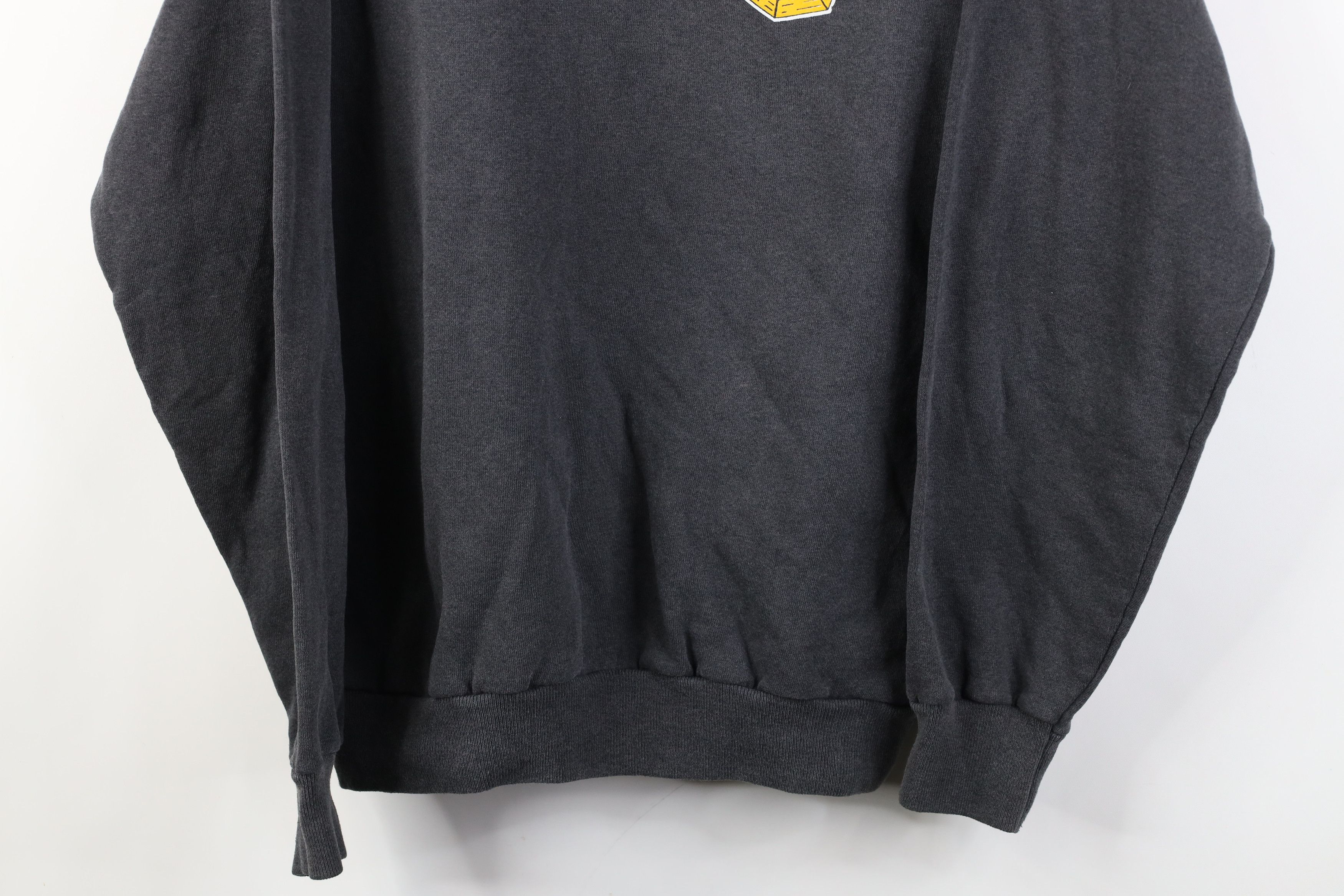 Vintage Vintage 90s Infantry Battalion 4th Platoon Sweatshirt Black Size US XL / EU 56 / 4 - 3 Thumbnail