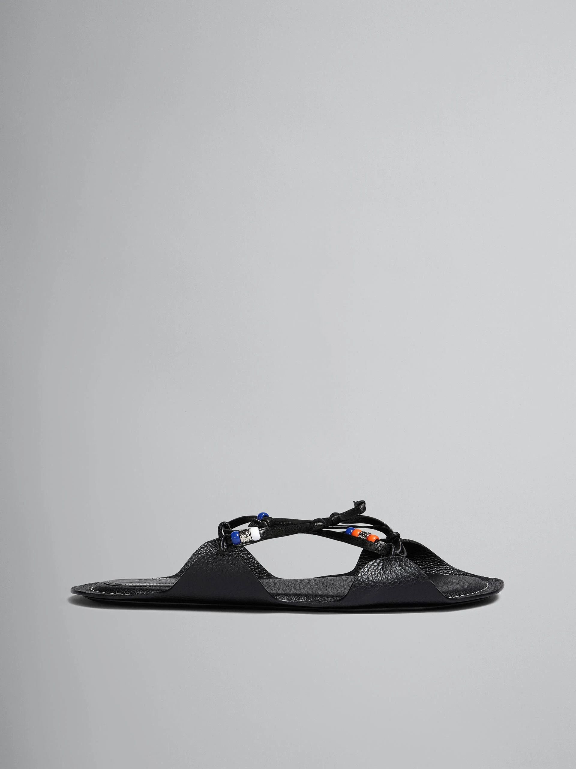 Marni o1srvl11e0624 Sandals in Black Size US 8 / EU 41 - 1 Thumbnail