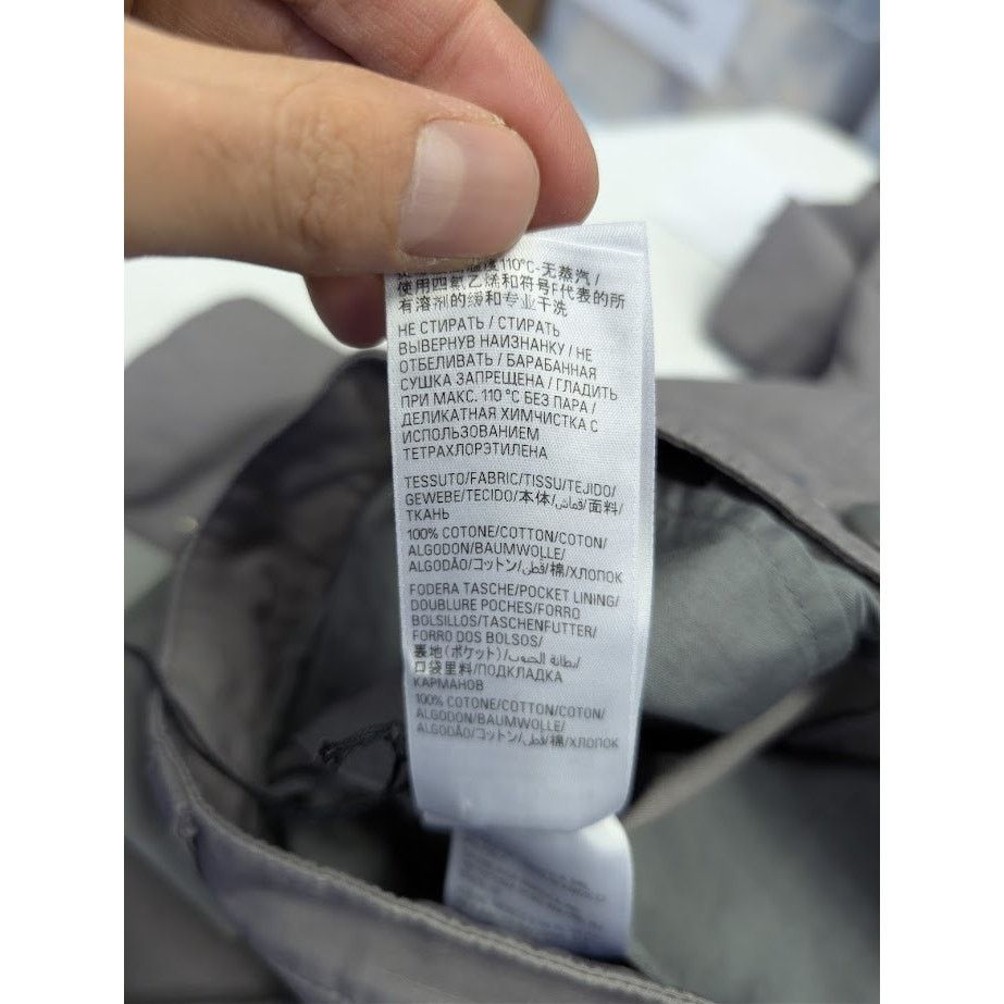 Balenciaga o1rshd1 Cotton Ripstop Pants in Gray Size US 30 / EU 46 - 21 Thumbnail