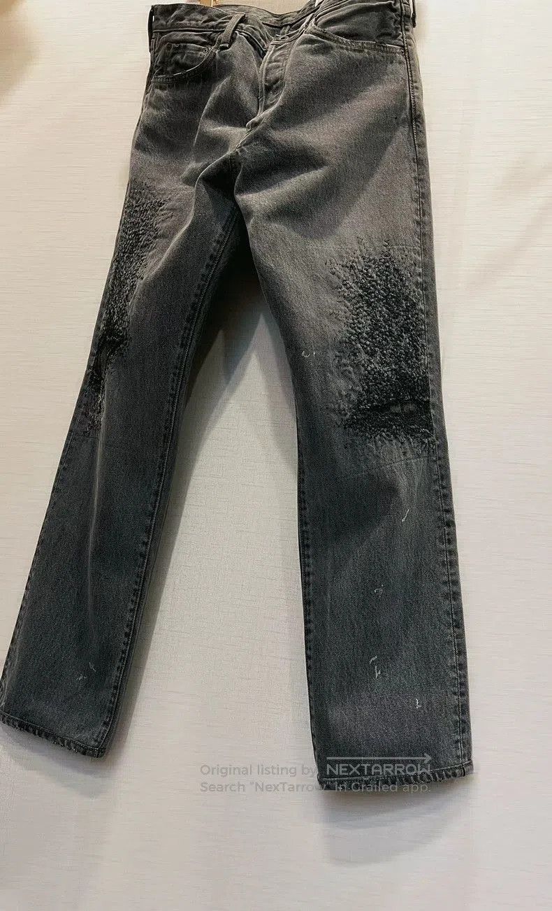 KAPITAL Monkey CISCO Distressed Denim Jeans.