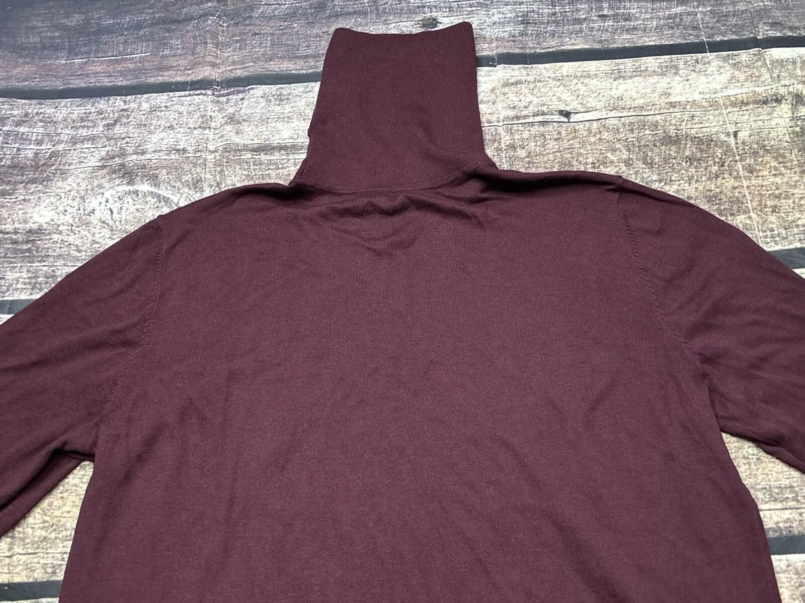 Lauren Ralph Lauren Lauren Ralph Lauren Sweater Women L Silk Blend Turtleneck Size L / US 10 / IT 46 - 7 Thumbnail