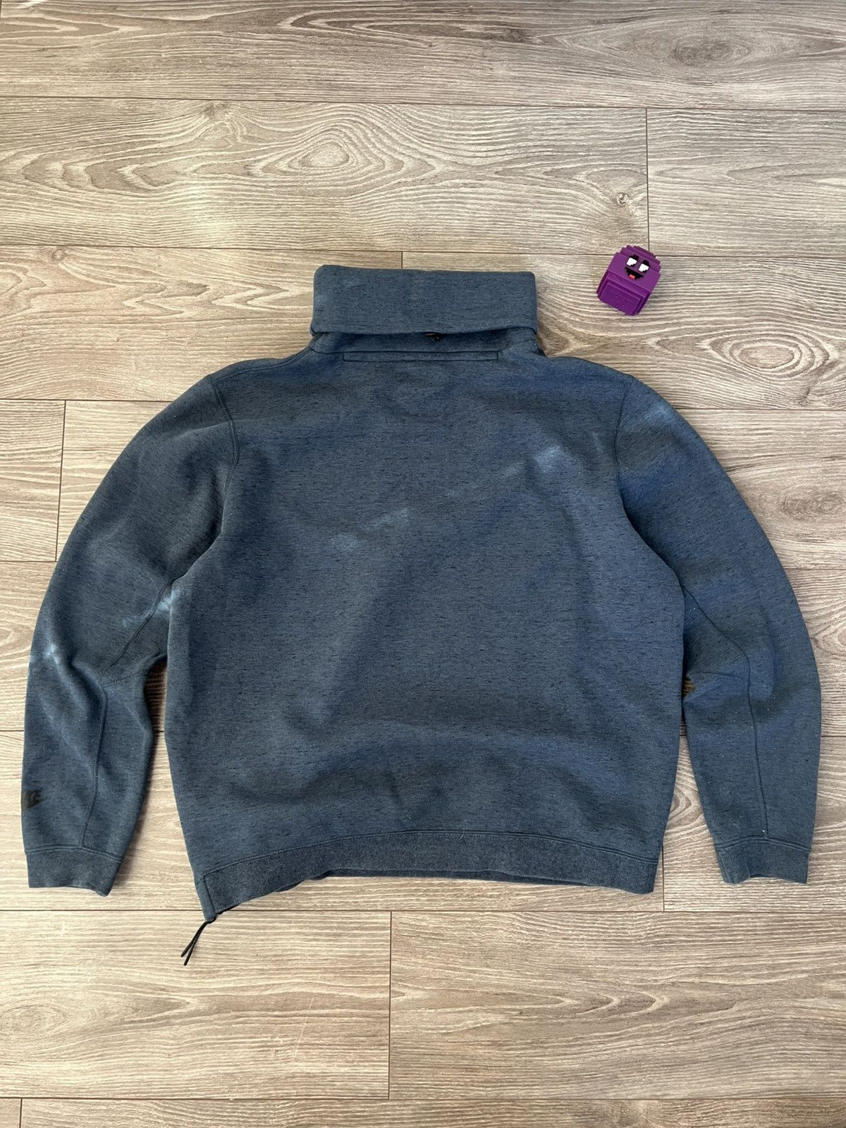 Nike Nike Tech Fleece Blue Ninja Neck Style Regular Sweatshirt Size XL / US 12-14 / IT 48-50 - 20 Thumbnail