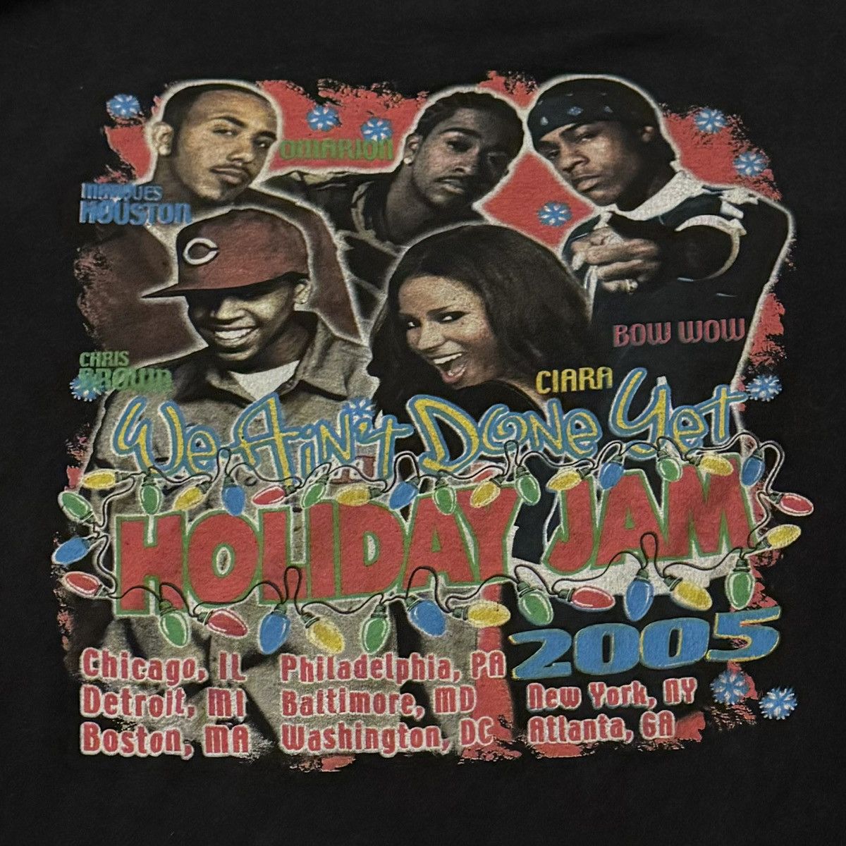 Rap Tees VINTAGE 2005 LIL BOW WOW RAP TOUR TEE! Size US XL / EU 56 / 4 - 5 Thumbnail