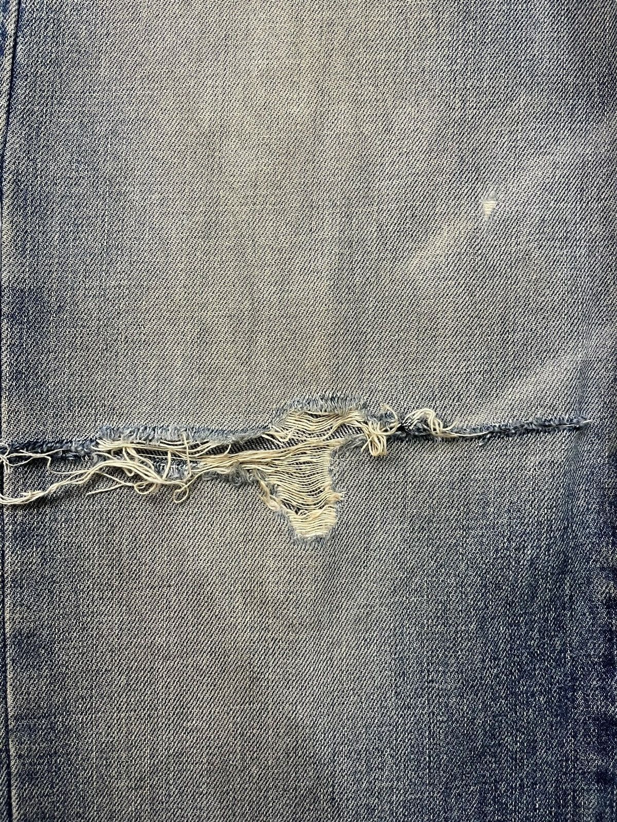 Japanese Brand × Uniqlo Vintage Japanese Uniqlo Mud Wash Distressed Baggy jeans Size US 34 / EU 50 - 5 Thumbnail