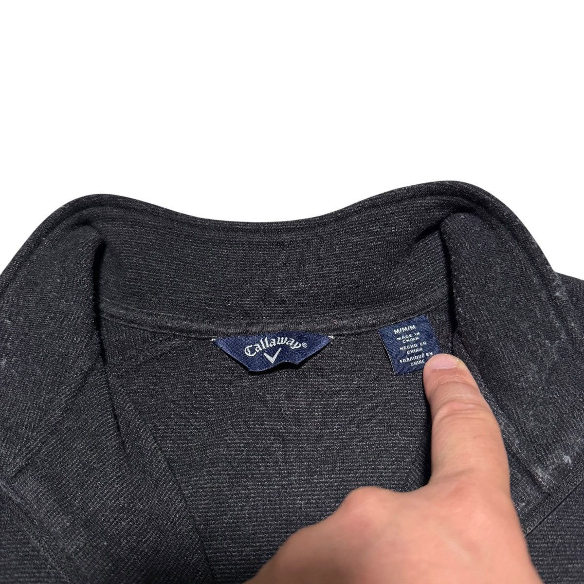 Callaway Callaway Spell Out Logo 1/4 Zip Sweater Men's Medium Size US M / EU 48-50 / 2 - 5 Thumbnail