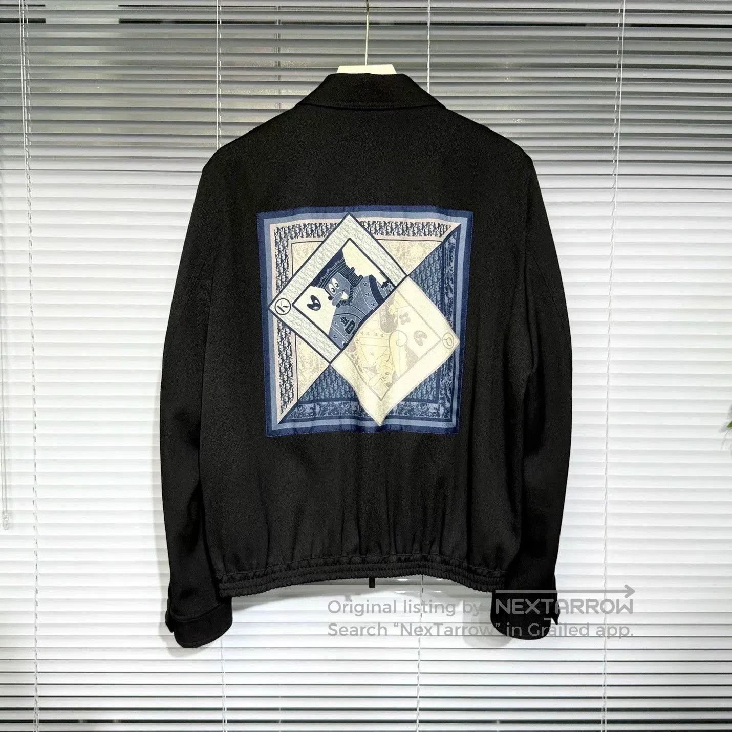 Dior DIOR x Kenny Scharf Collab Black Jacket. Size US M / EU 48-50 / 2 - 2 Thumbnail