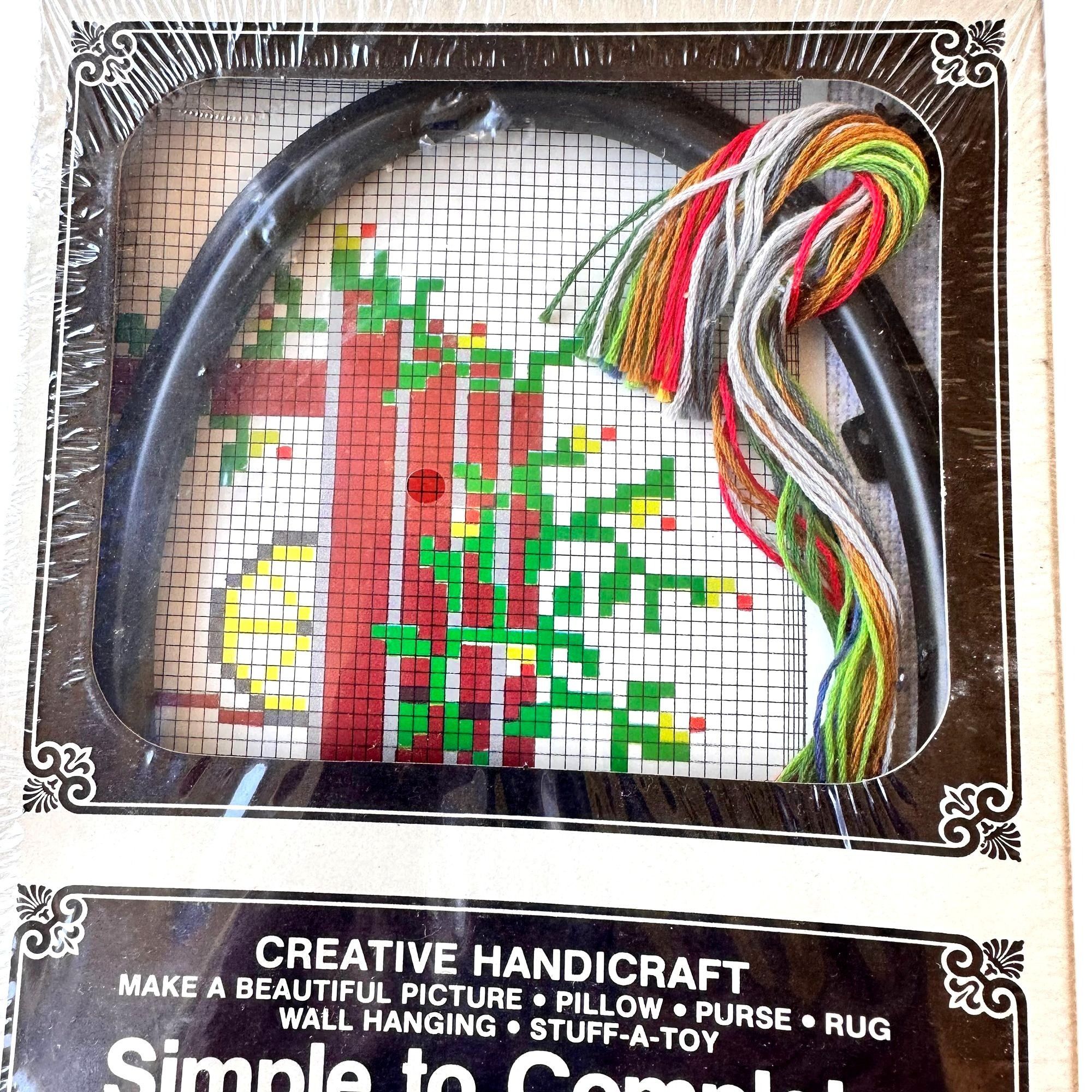 Vintage American Family Crafts Counted Cross Stitch Kit 5706 Wishing Size ONE SIZE - 4 Thumbnail