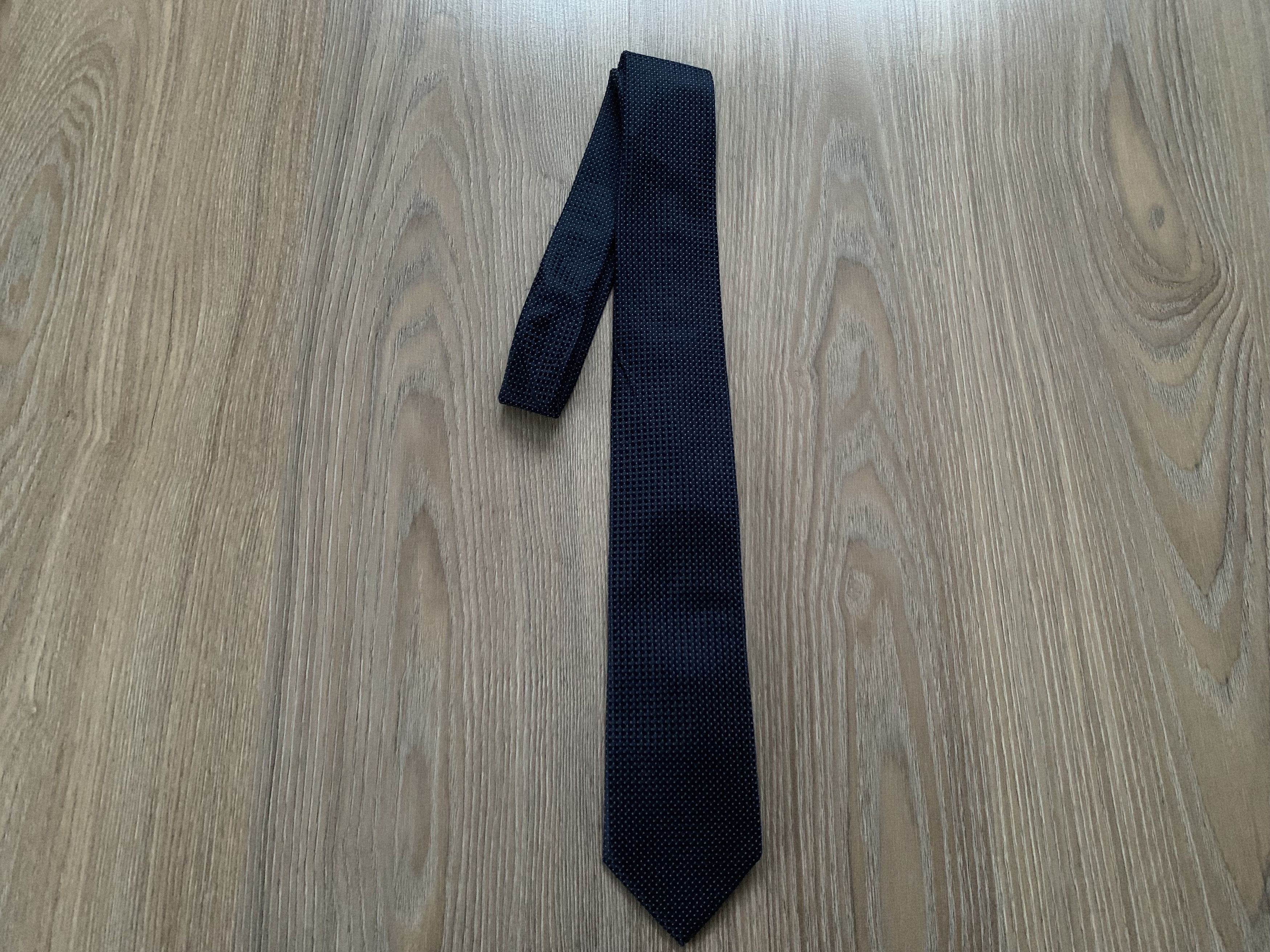 Zara Zara Man Classic Black Tie Size ONE SIZE - 2 Thumbnail