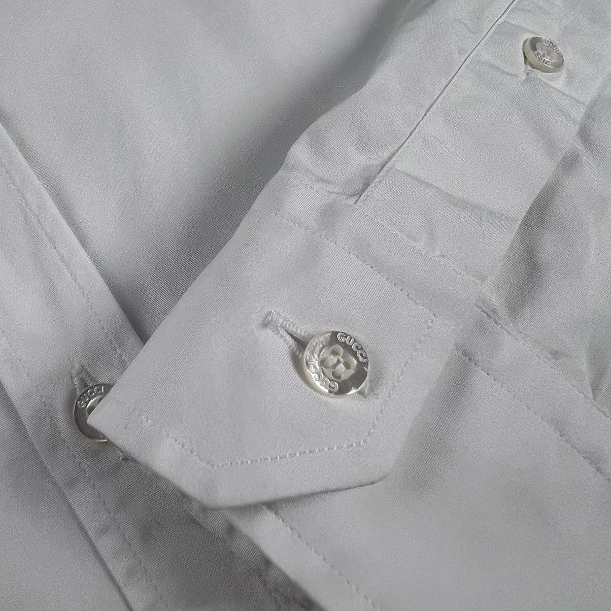 Gucci Gucci logo pocket classic shirt Size US L / EU 52-54 / 3 - 6 Thumbnail
