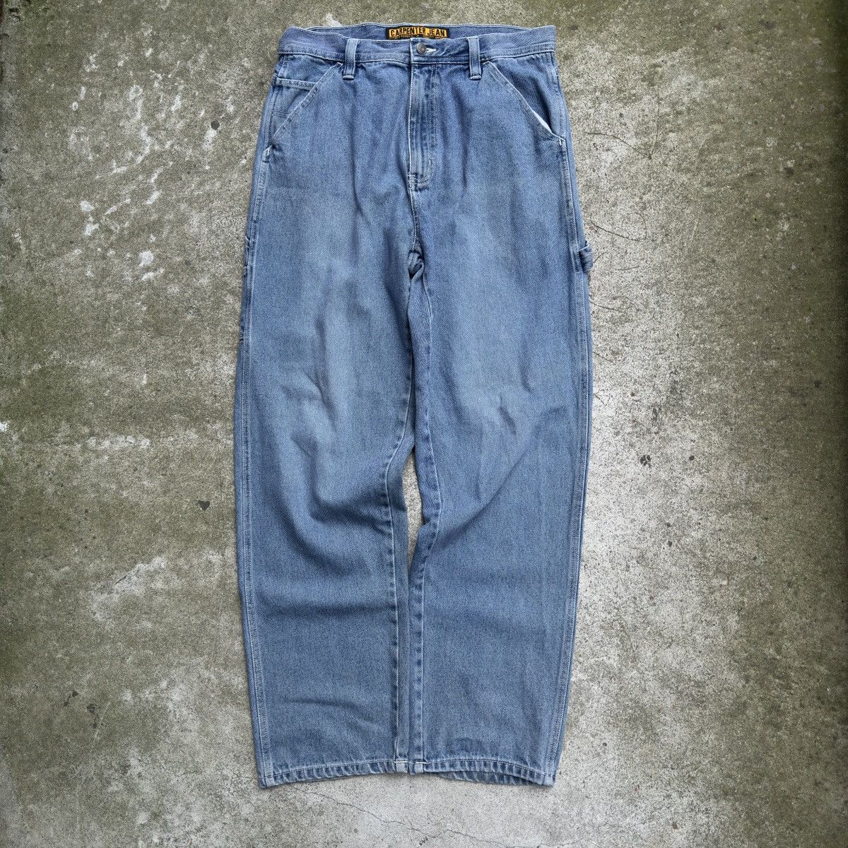 Vintage Vintage Faded Baggy Light Wash Skater Jeans ERD Grunge Size US 32 / EU 48 - 1 Thumbnail