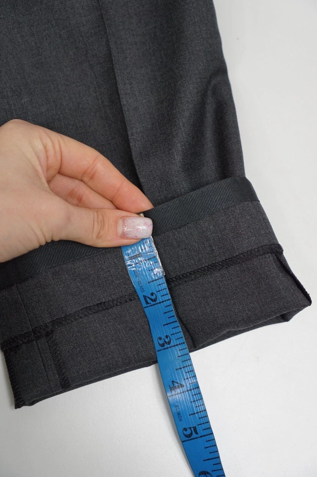 Suitsupply Men Suitsupply Suit Grey La Spalla Vitale Barberis 120s US36 Size 36R - 9 Thumbnail