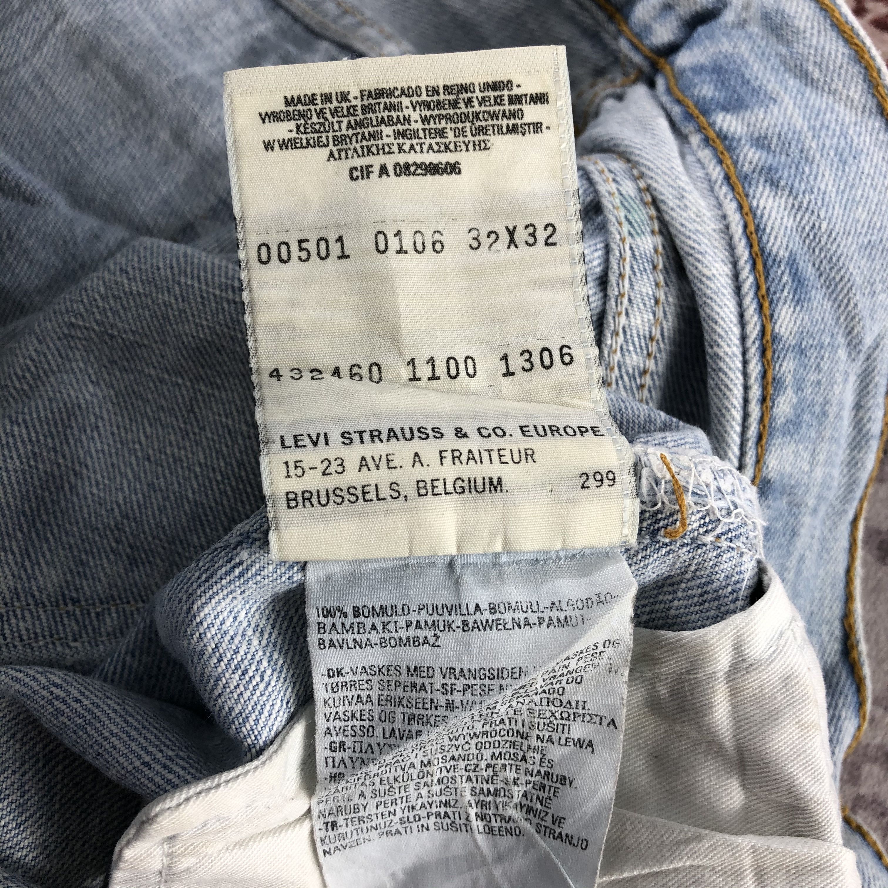 Levi's × Vintage 90s Vintage Levis 501 Jeans-JM2926 Size US 31 - 13 Thumbnail
