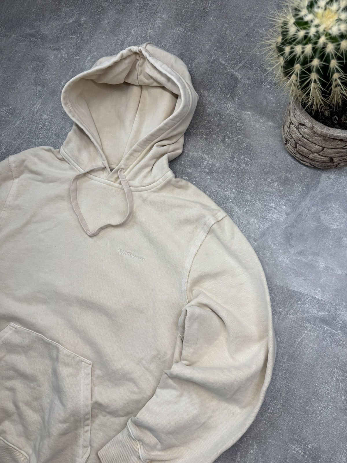 Carhartt × Vintage Hoodie Carhartt Streetwear Drip Y2K Vintage Casual Style 90s Size US S / EU 44-46 / 1 - 1 Thumbnail