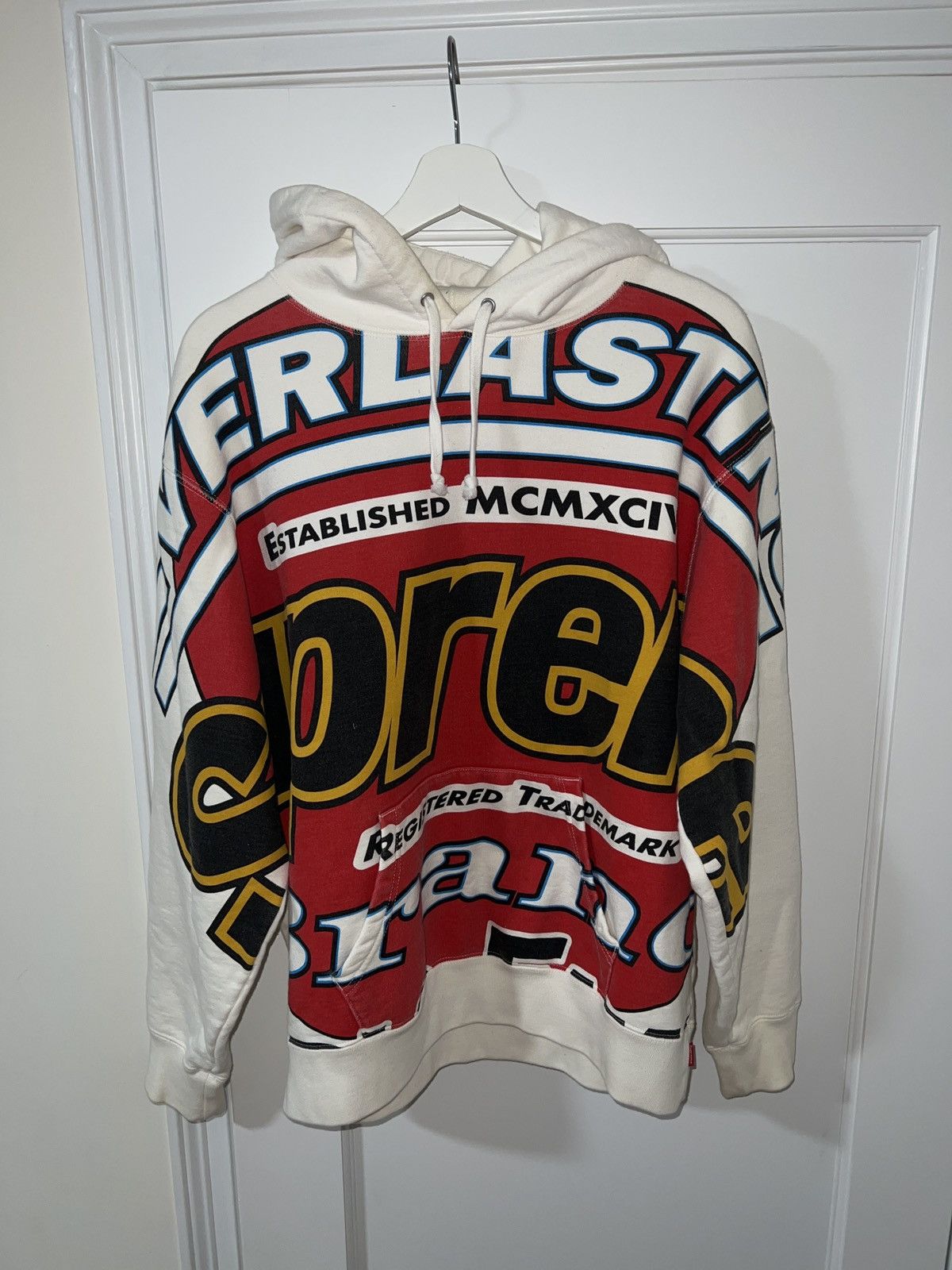 Everlast × Supreme SUPREME EVERLASTING HOODED SWEATSHIRT S Size US S / EU 44-46 / 1 - 2 Thumbnail