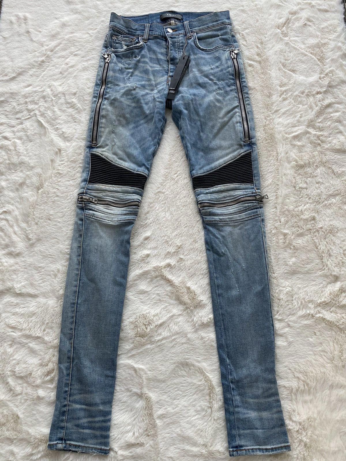 Amiri Amiri Indigo MX2 Jeans Size US 33 - 1 Thumbnail