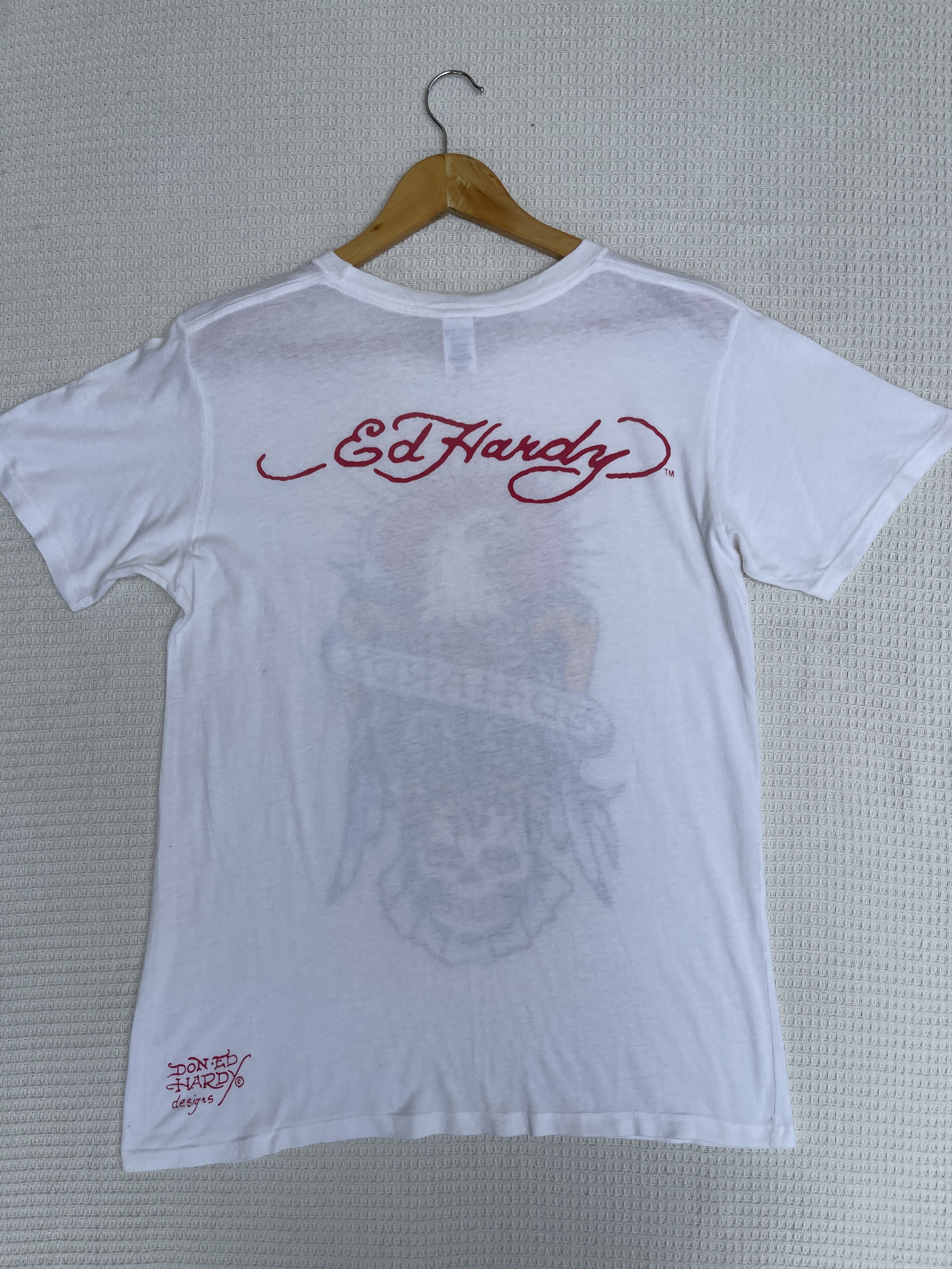 Ed Hardy × Vintage Last Drop🔥Rare🔥Vintage Ed-Hardy T-Shirt Size US M / EU 48-50 / 2 - 11 Thumbnail