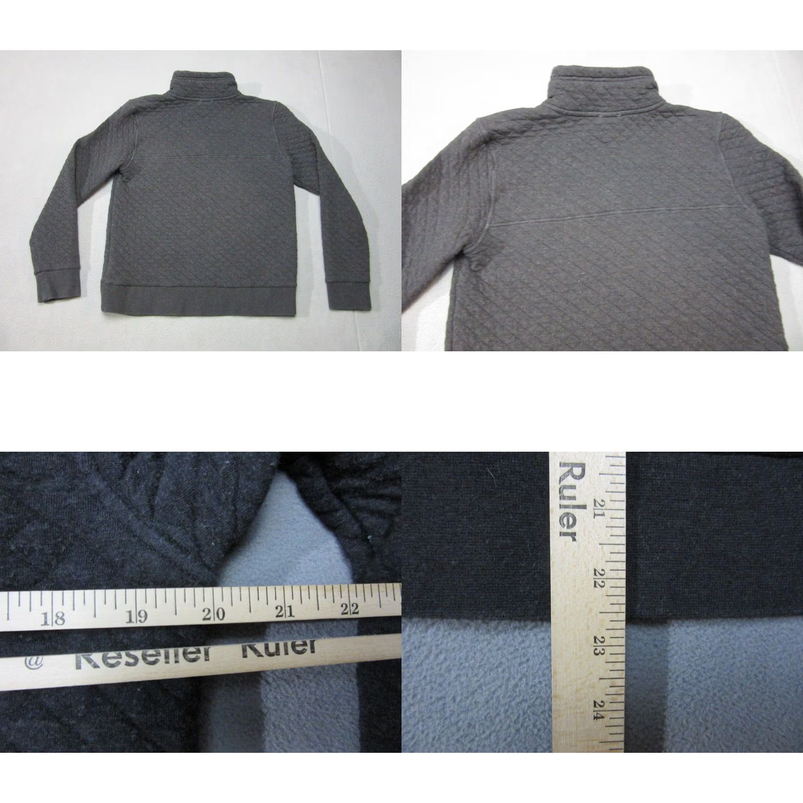 Patagonia Patagonia Jacket Womens Small Black Quilted 1/4 Snap Green Accent Outdoor Hike Jacket/Coat Size S / US 4 / IT 40 - 9 Thumbnail