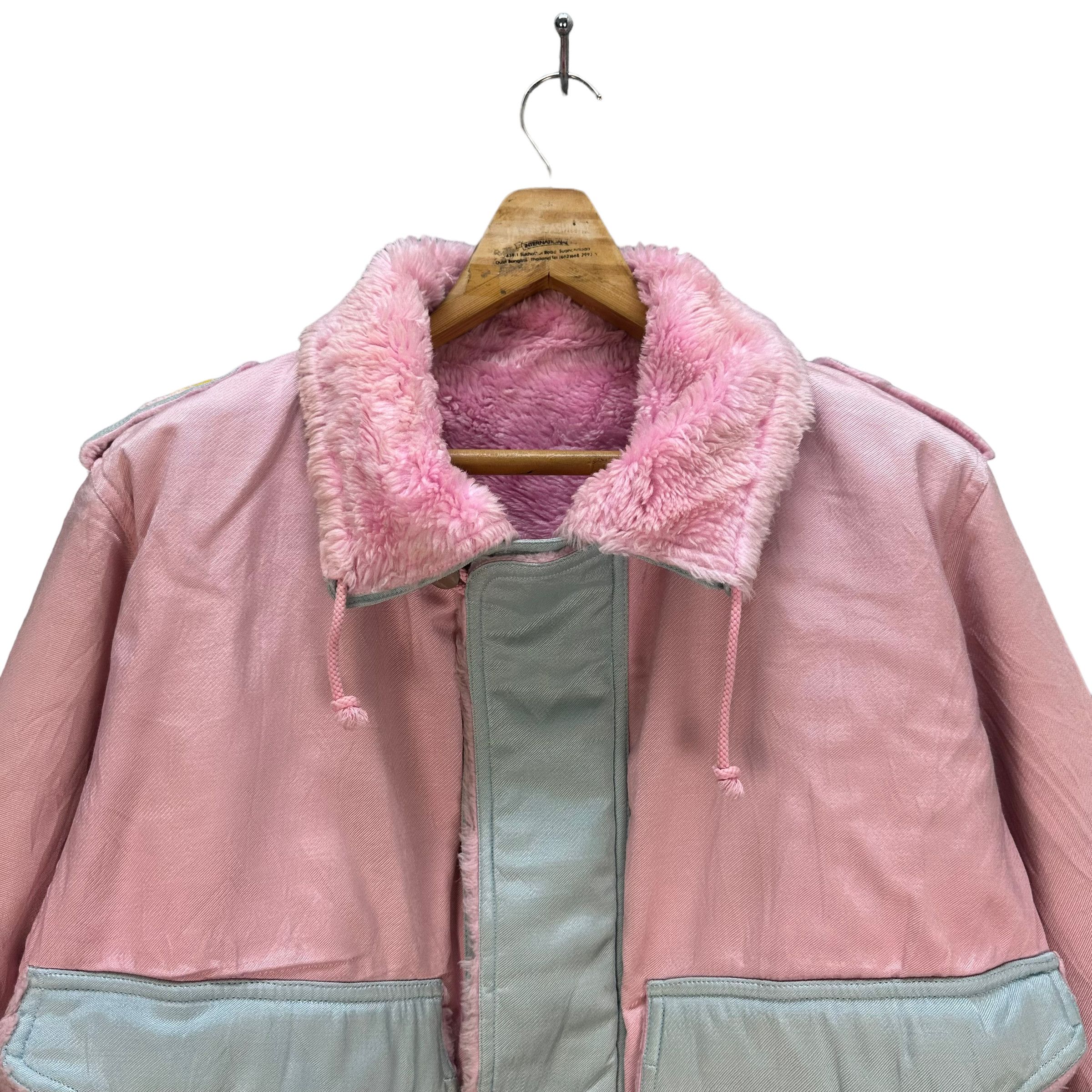 SKI SHOP JIRO PINKY SHERPA JACKET #8212-215