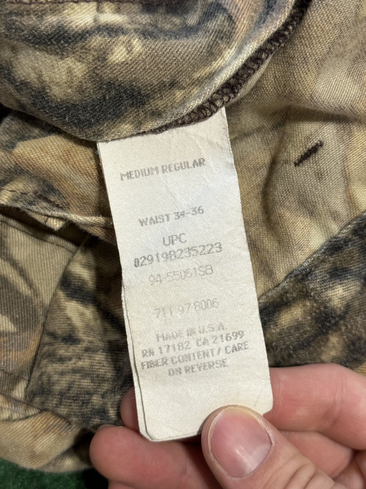 Vintage Vintage 90s Camo Baggy Hip Hop 34x34 Adjustable Jogger Pants Size US 34 / EU 50 - 9 Thumbnail