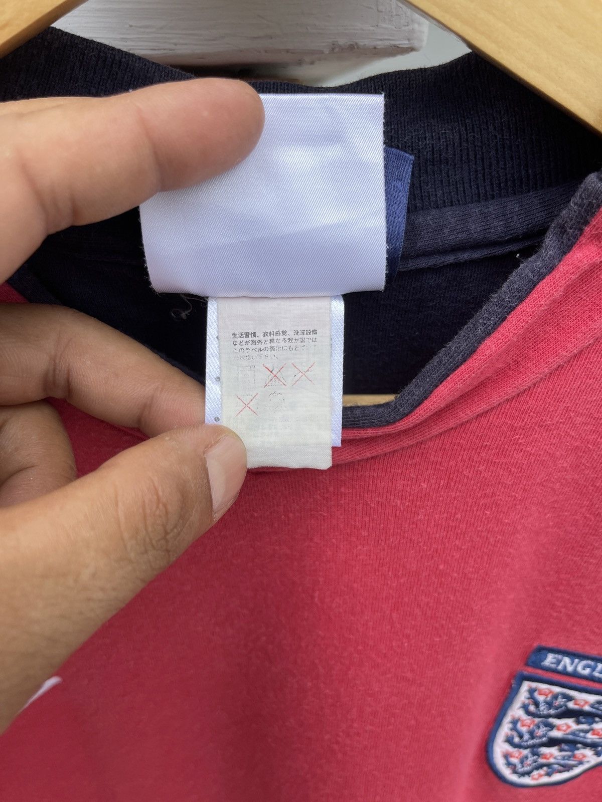 Umbro Last Drop🔥Rare🔥Vintage Y2K ENGLAND Cotton T Shirt Size US L / EU 52-54 / 3 - 8 Thumbnail