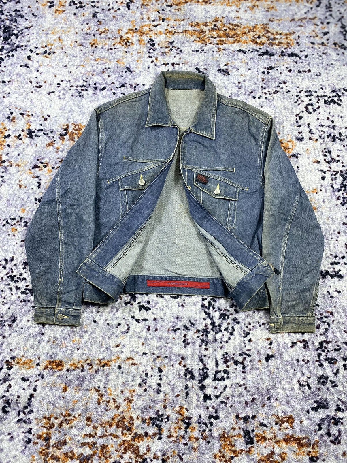 Marithe + Francois Girbaud Vtg Denim Marithe Francois Girbaud ZipJacket Size US M / EU 48-50 / 2 - 2 Thumbnail