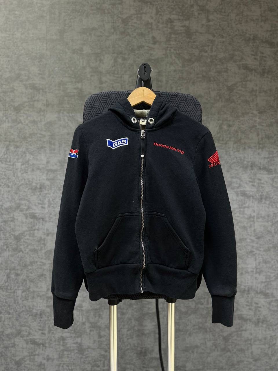Honda × Vintage Vintage Honda HCR Gas Racing Hoodie Size L / US 10 / IT 46 - 6 Thumbnail