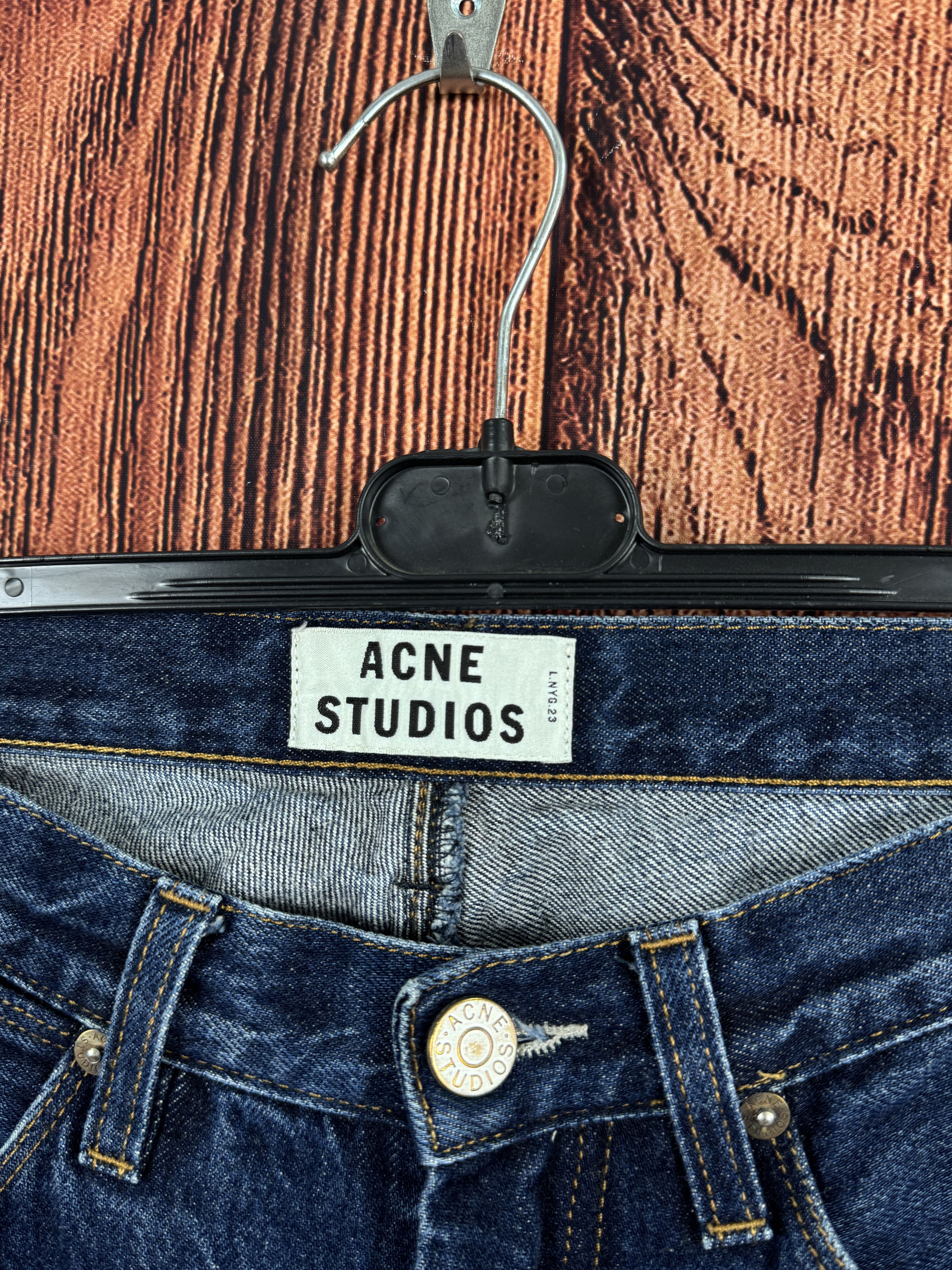 Acne Studios ACNE STUDIOS Max New Raw Denim Jeans W32 L32 Size US 32 / EU 48 - 5 Thumbnail