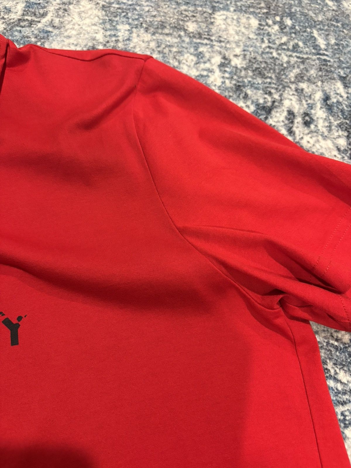 Givenchy Givenchy Distressed Logo Red T-Shirt Size US S / EU 44-46 / 1 - 4 Thumbnail