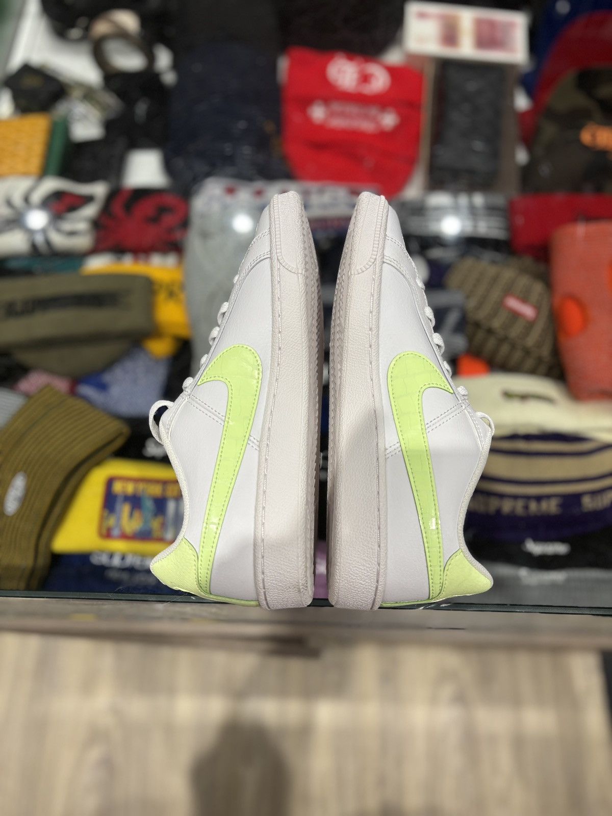 Nike Nike Court Royale White Barely Volt (W) Size US 8 / IT 38 - 5 Thumbnail