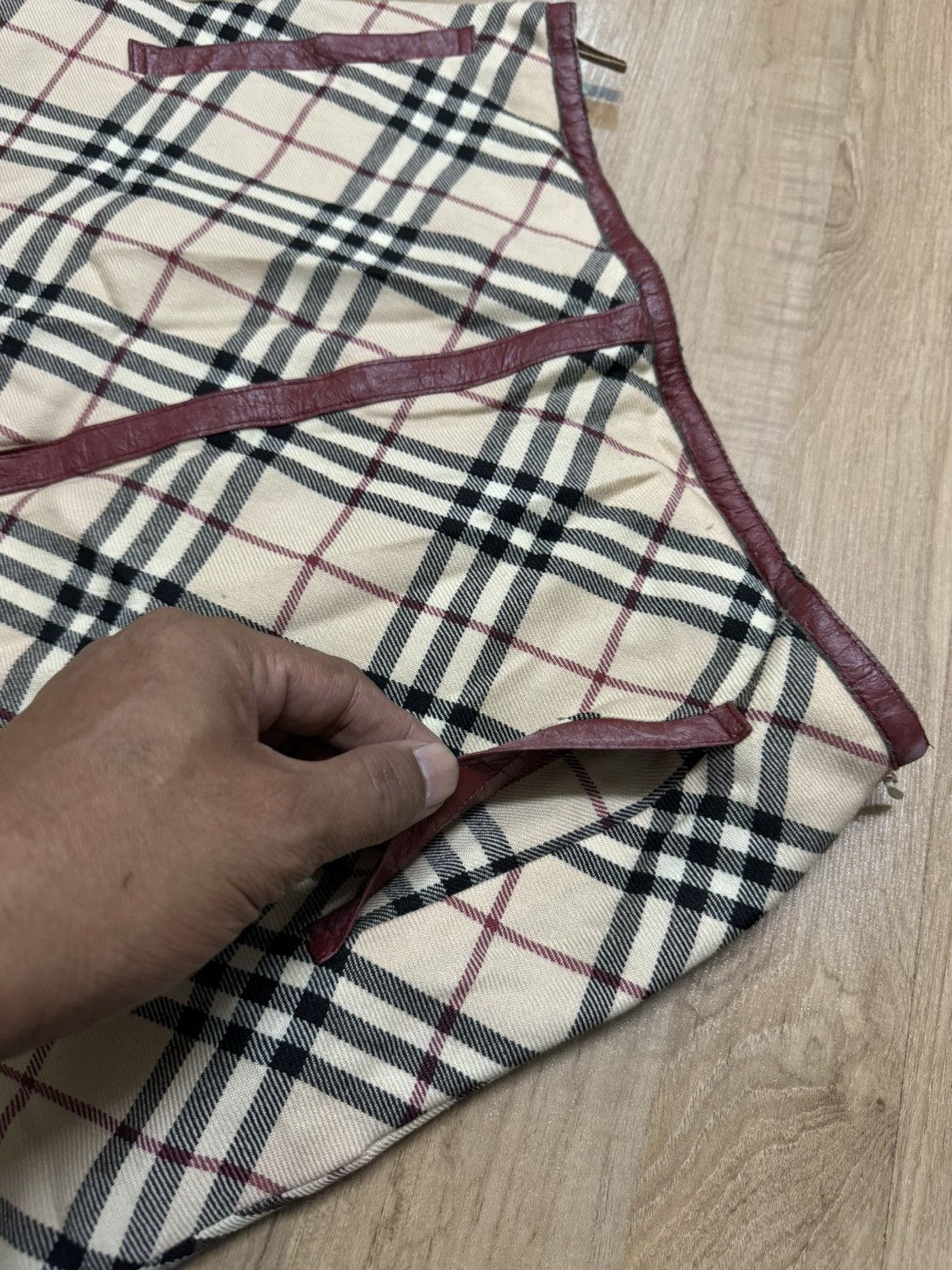 Burberry Burberry Full Nova Check Skirt Size 26" / US 2 / IT 38 - 9 Thumbnail
