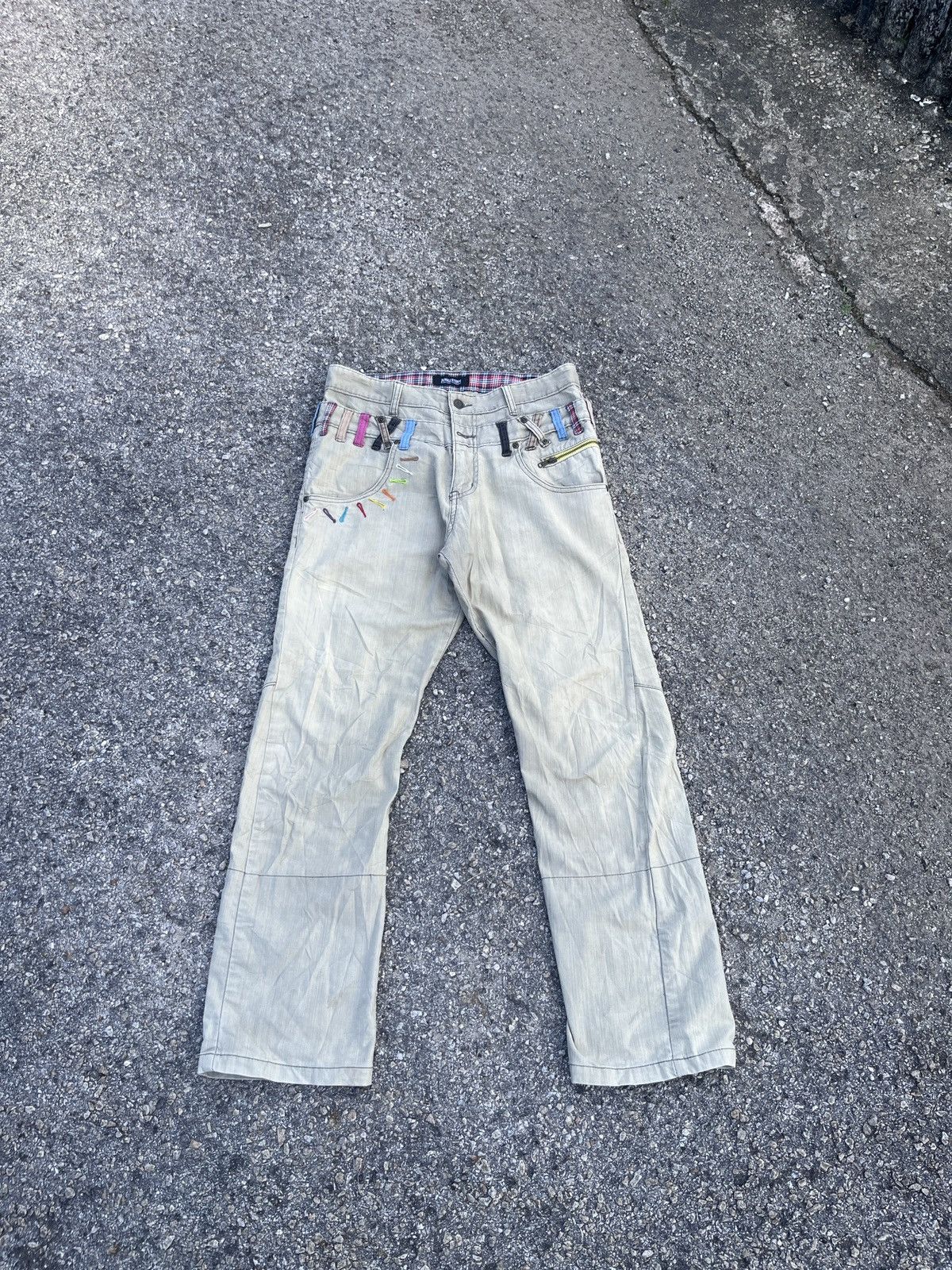 Japanese Brand Jungle Storm Double Waisted Pant Size US 30 / EU 46 - 1 Thumbnail