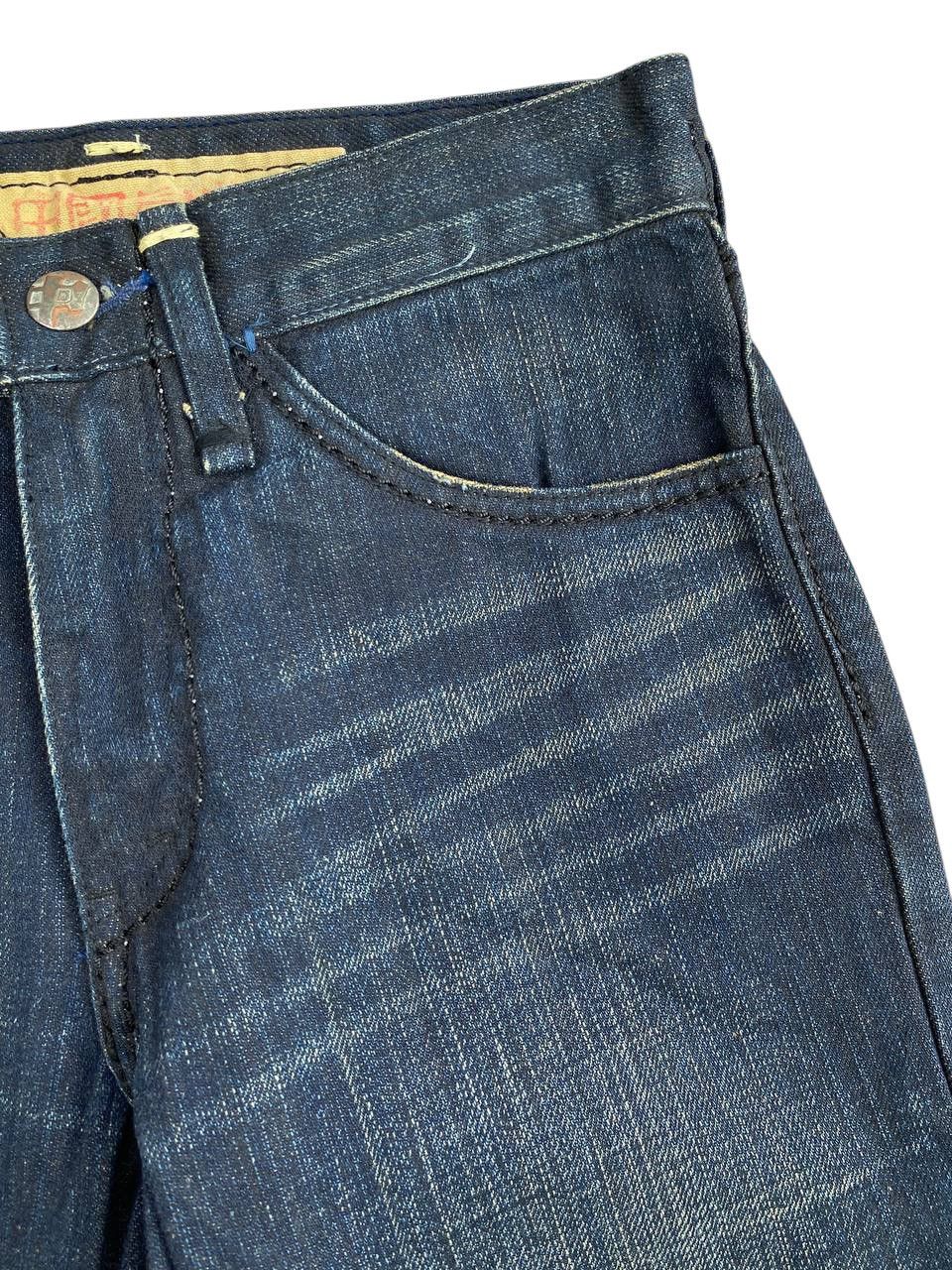 The Great China Wall The Great China Handmade Indigo Flare Denim Size US 26 / EU 42 - 6 Thumbnail