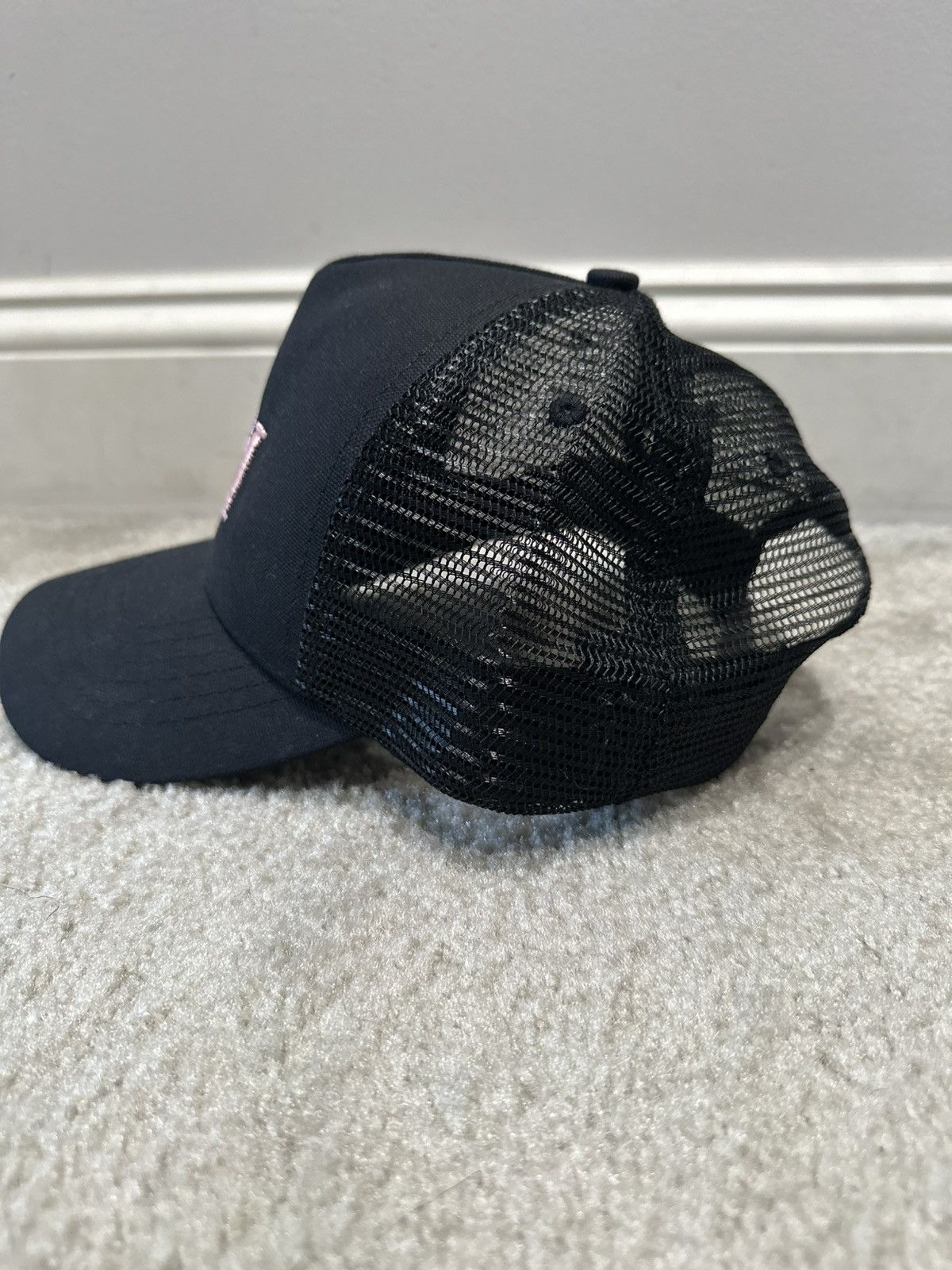 Amiri AMIRI Black Mesh Trucker Hat Size ONE SIZE - 2 Thumbnail