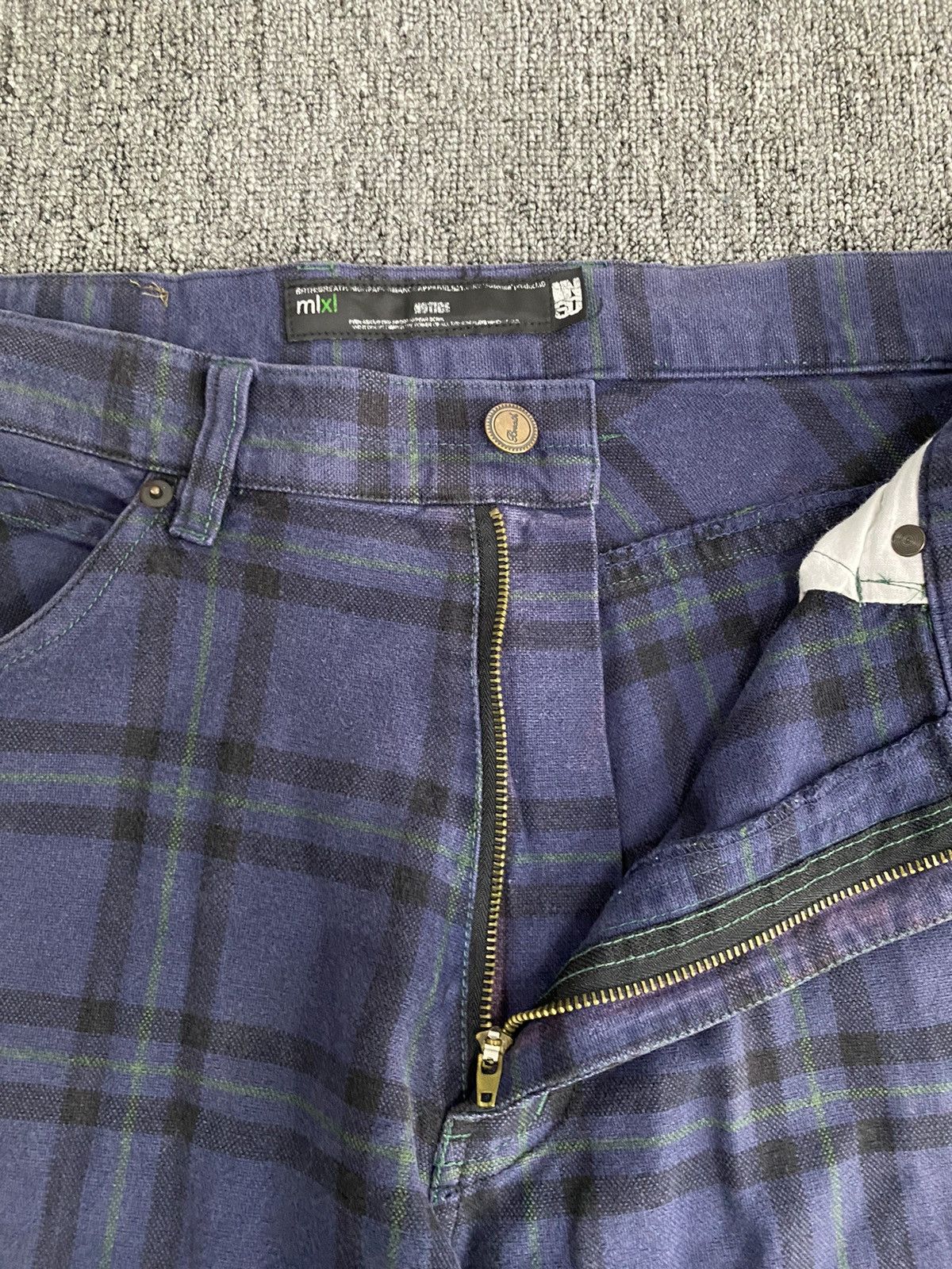 Japanese Brand BrthBreath Plaid Tartan Pant Size US 35 - 5 Thumbnail