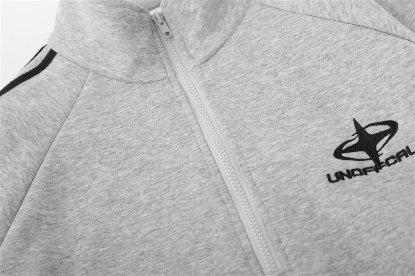 Other UNOFFICIAL Grey Half-Zip Sweatshirt Size US M / EU 48-50 / 2 - 4 Thumbnail