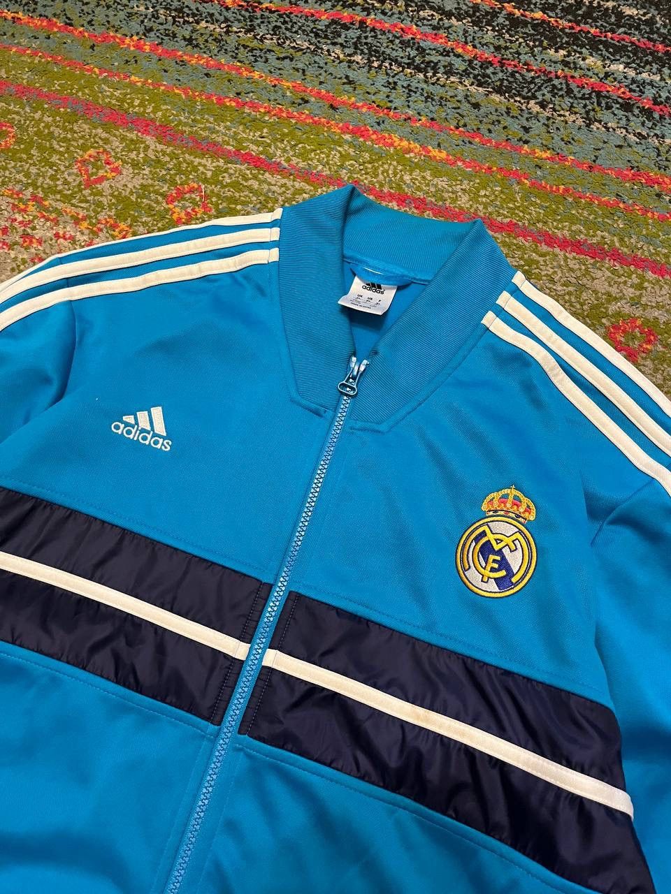 Adidas Vintage 12' Adidas Real Madrid Olympic Zip Jacket Y2K XL Size US XL / EU 56 / 4 - 3 Thumbnail