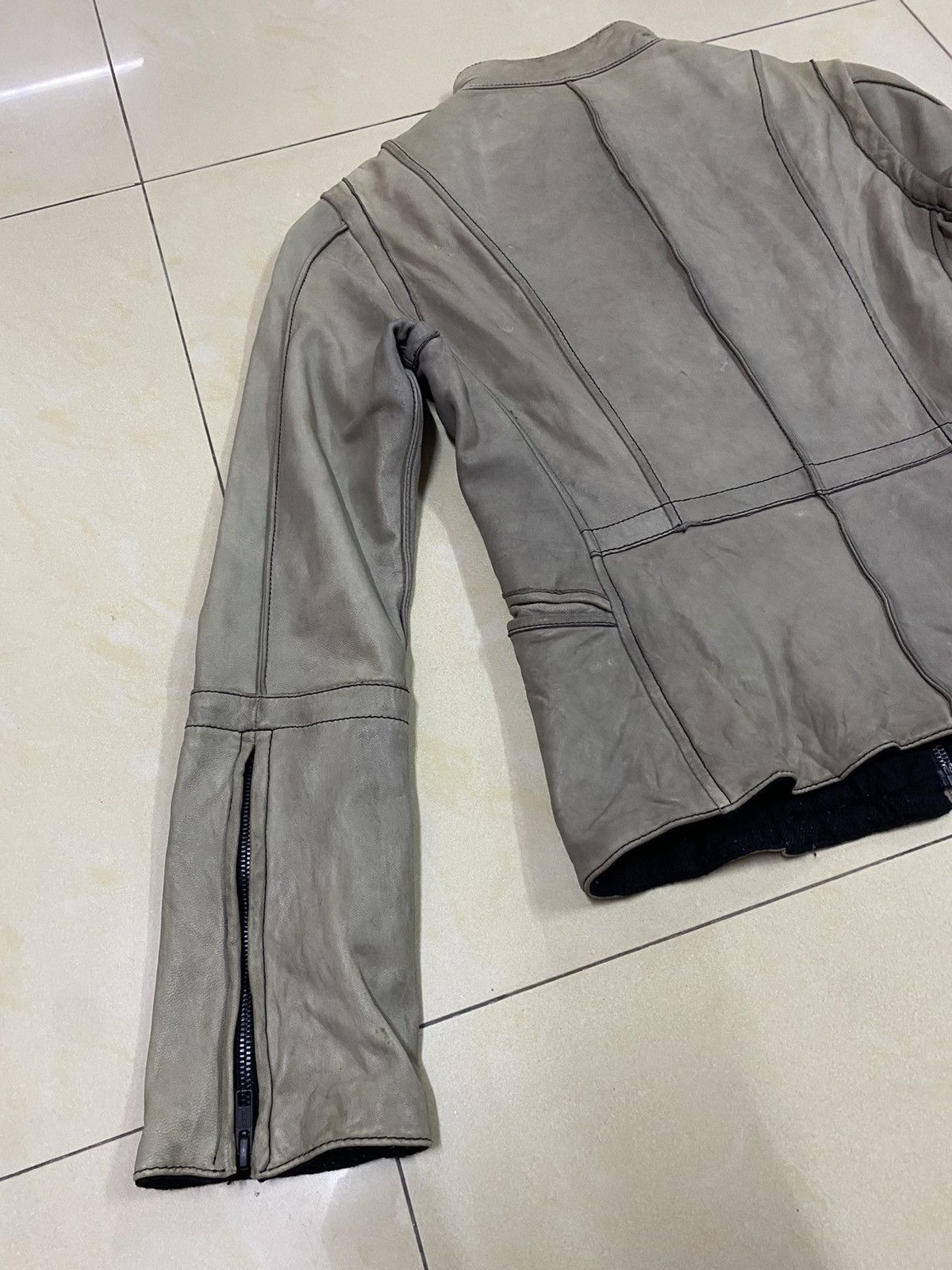 Hysteric Glamour Hysteric Glamour Sheepskin Leather Patina Jacket Size XXS / US 00 / IT 34 - 8 Thumbnail