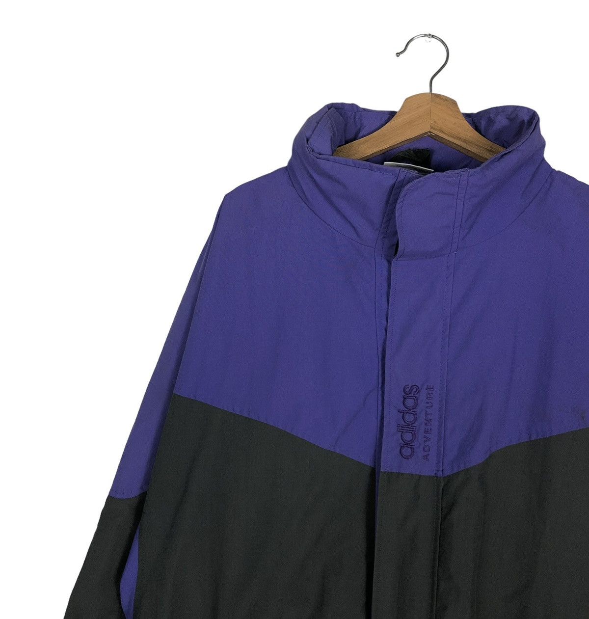 Adidas 🔥VINTAGE BOMBER JACKET ADIDAS ADVENTURE DOUBLE COLOUR Size US L / EU 52-54 / 3 - 7 Thumbnail