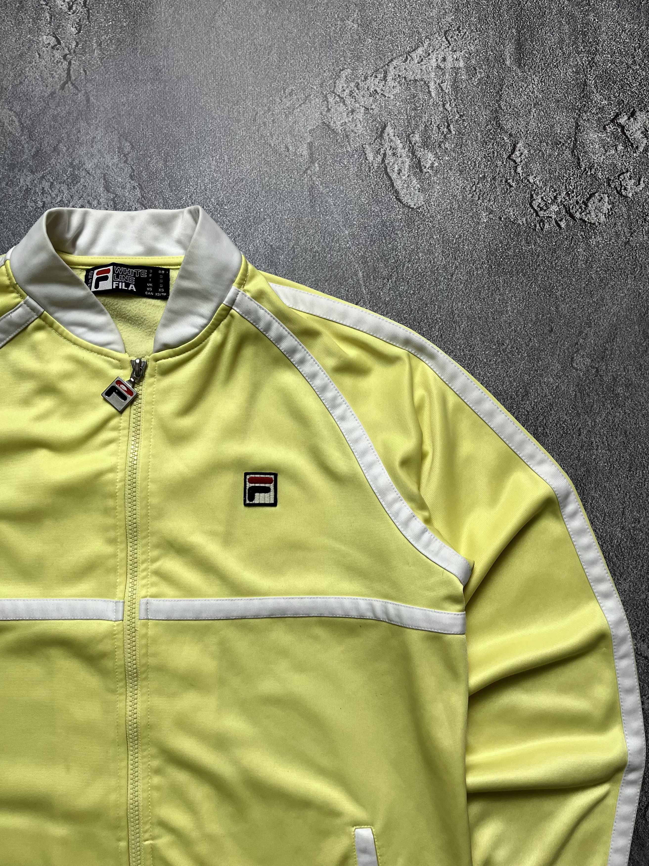 Fila Vintage Zip Hoodie Fila Big Logo Striped Casual Mens S Size US S / EU 44-46 / 1 - 2 Thumbnail