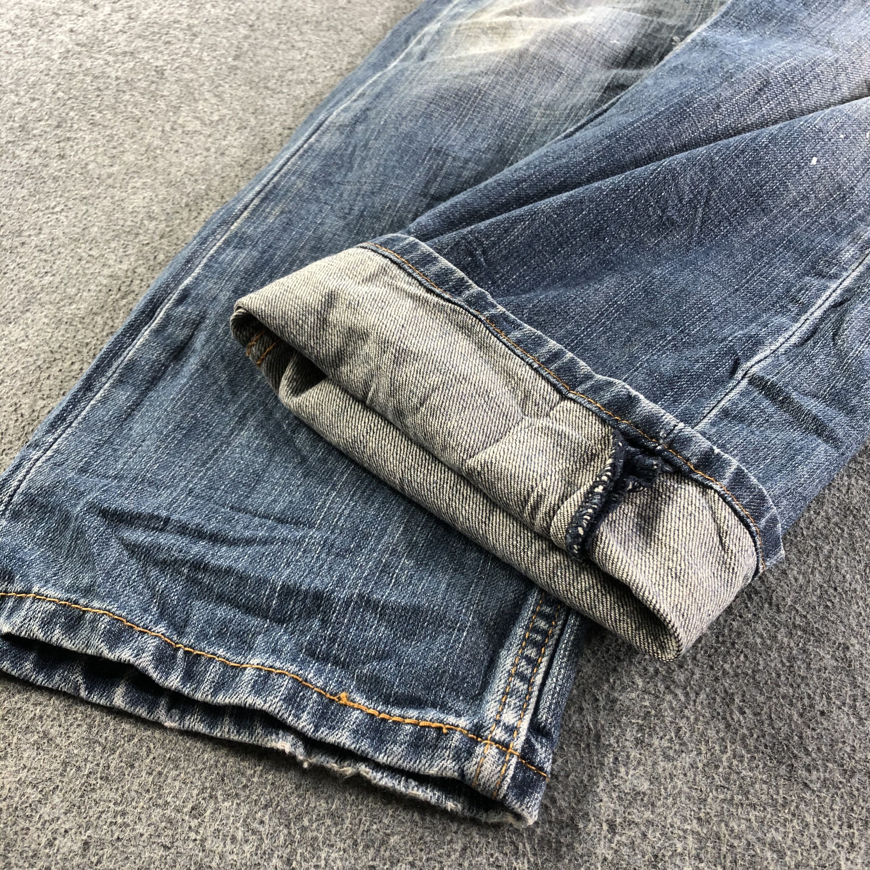Levi's Vintage Blue Wash Levis 505 Jeans-J3311 Size US 37 - 6 Thumbnail