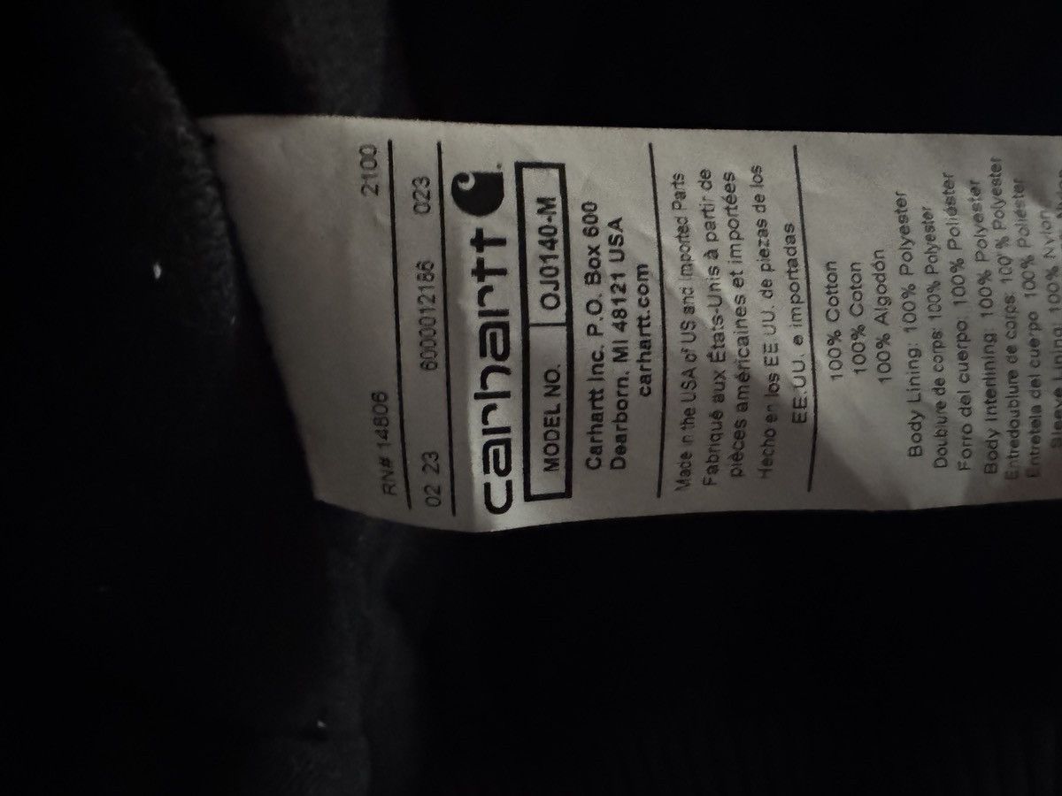 Carhartt Carhartt J140 Firm Duck Active Jacket Size US L / EU 52-54 / 3 - 8 Thumbnail