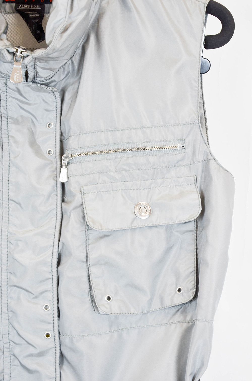 Versace Versace Sport Grey Nylon Utility Vest IT44 Size M / US 6-8 / IT 42-44 - 5 Thumbnail