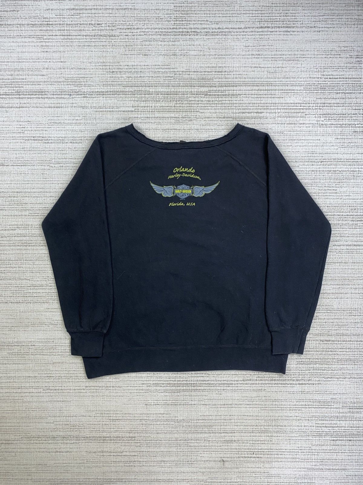 Harley Davidson × Japanese Brand × Vintage Vintage Harley Davidson Florida Long Sleeve Shirt Size US L / EU 52-54 / 3 - 2 Thumbnail