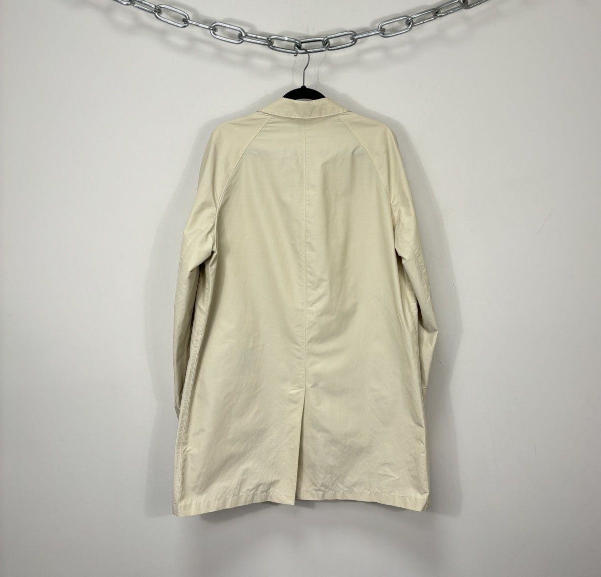 Corneliani Corneliani Men’s Italian Classic Luxury Nylon Trench Coat Size US L / EU 52-54 / 3 - 3 Thumbnail