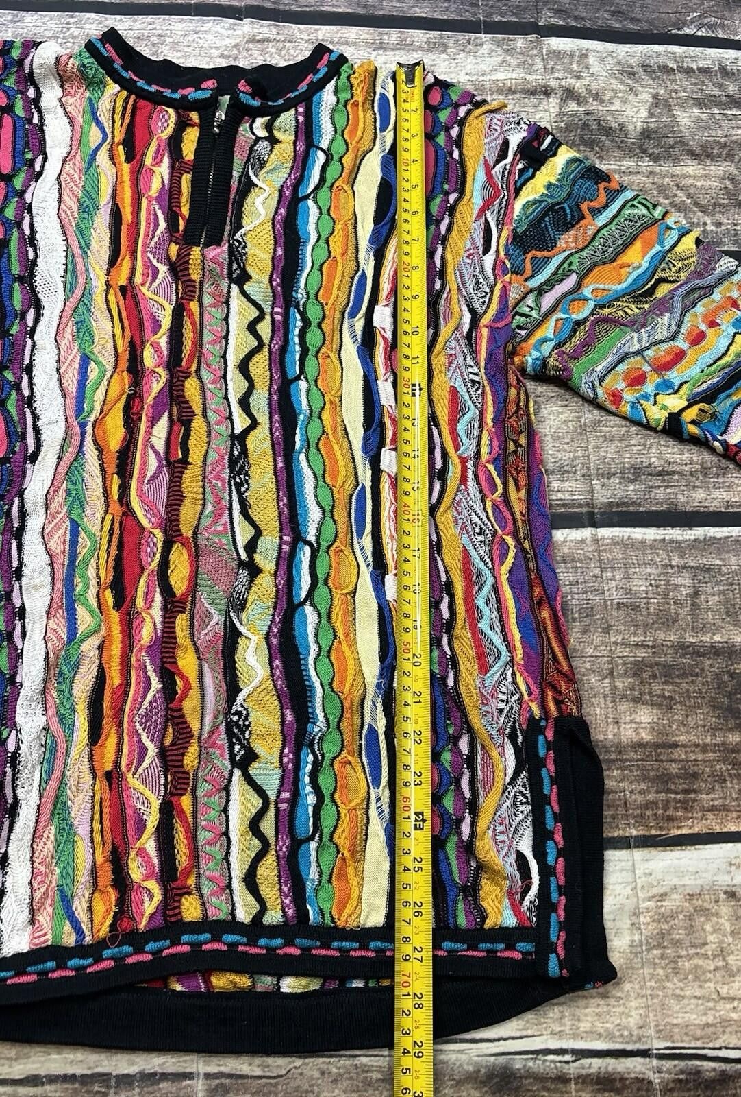 Coogi Coogi Sweater Women Medium 1/4 Zip 3D Knit Mercerized Cotton Size M / US 6-8 / IT 42-44 - 11 Thumbnail